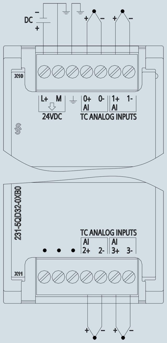SIEMENS 4AI 6ES7231-5QD32-0XB0