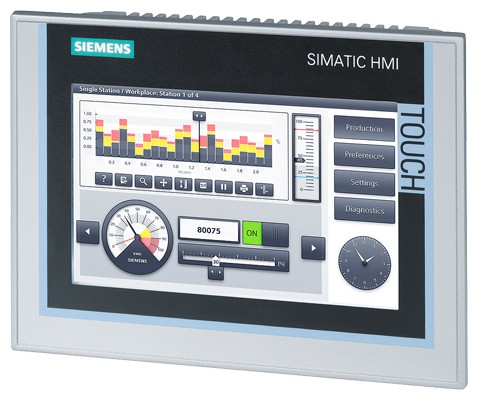 SIEMENS COMFORT 7" HMI 6AV2124-0GC01-0AX0
