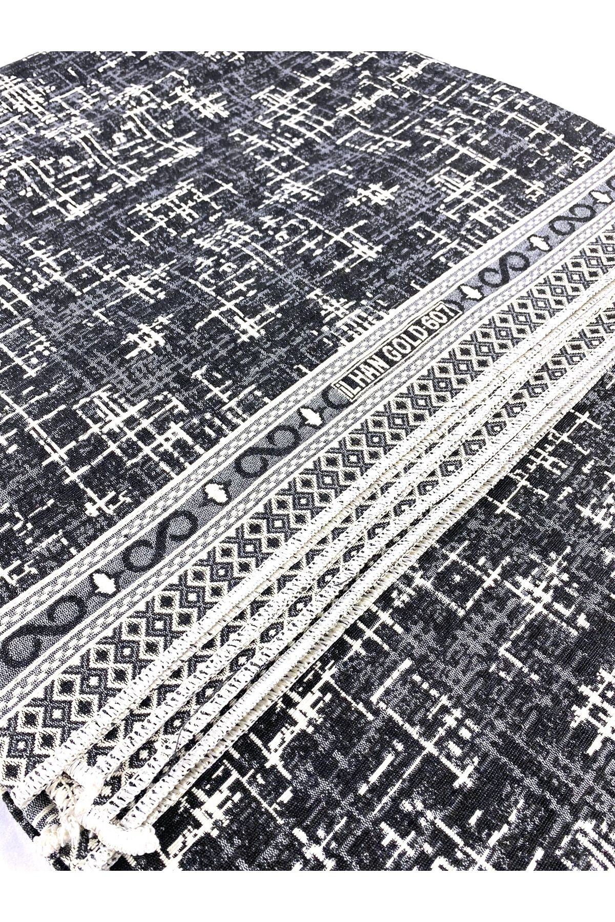 Modern Pamuklu Halı Örtüsü Savan 6m2 Dokuma 200x300 Lastiksiz