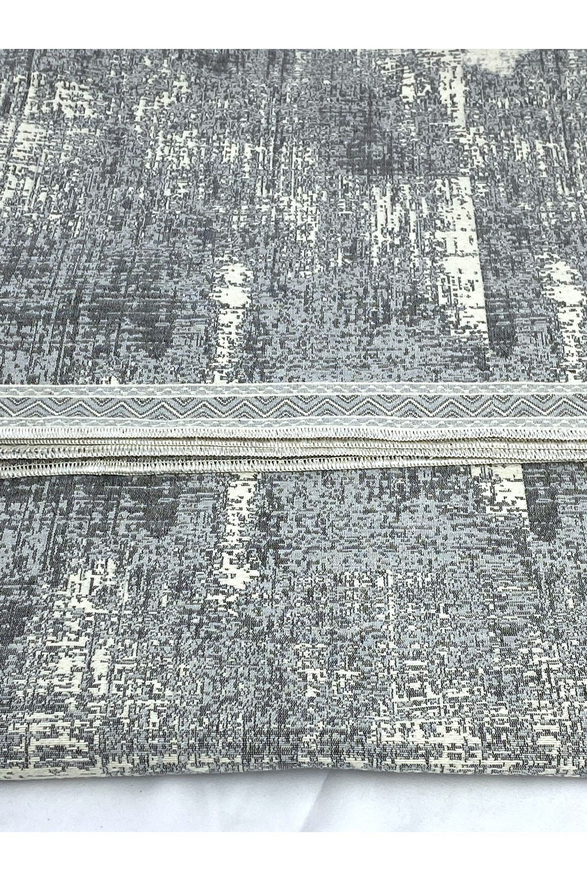 Modern Pamuklu Halı Örtüsü Savan 4m2 Dokuma 160x240 Lastiksiz