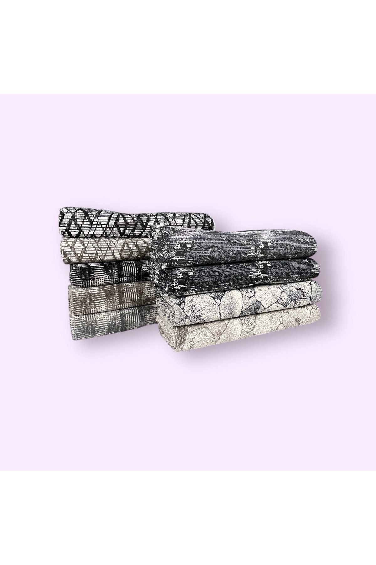 Modern Pamuklu Halı Örtüsü Savan 6m2 Dokuma 200x300 Lastiksiz