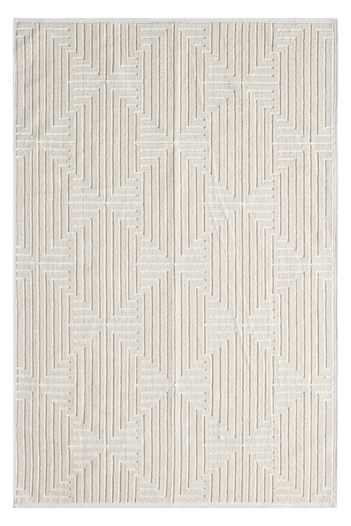 Modern Koton Bukle Kilim Lateks Taban 60x100/80x120/80x200/80x300/80x150/120x180/160x240