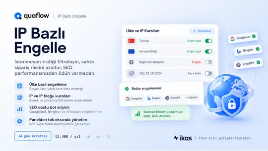 IP Bazlı Engelle ekran görüntüsü 1