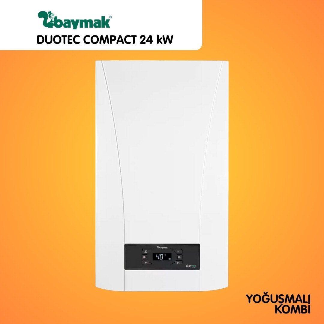 BAYMAK DUOTEC 24 YOĞUŞMALI KOMBİ