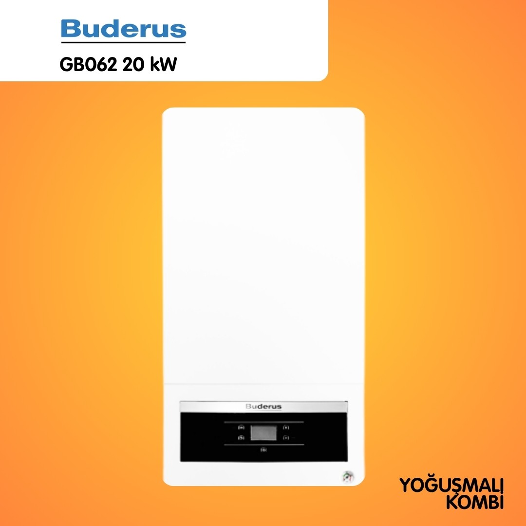 BUDERUS GB062 20 kW YOĞUŞMALI KOMBİ