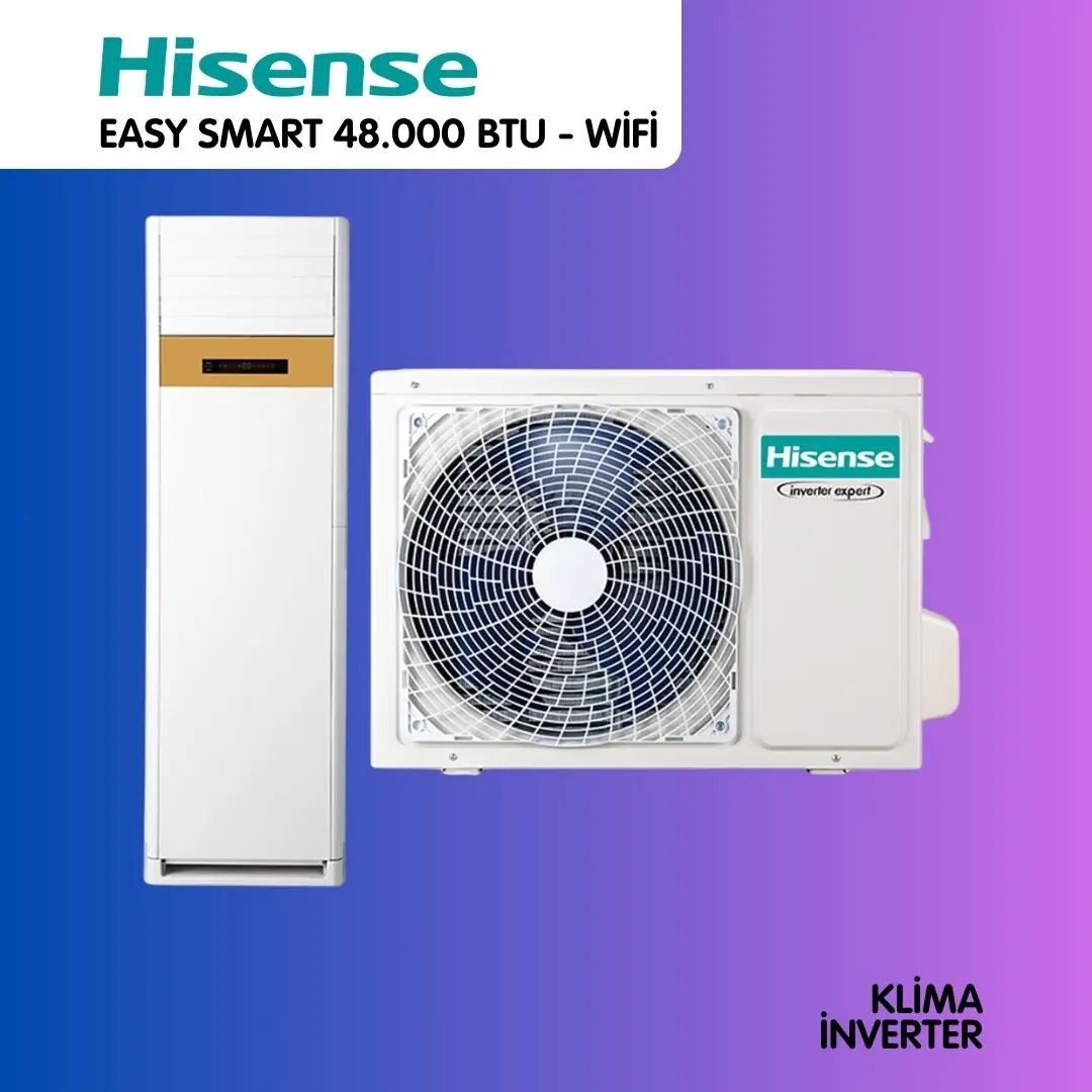 HİSENSE SALON TİPİ 48.000 BTU İNVERTER KLİMA HİSENSE SALON TİPİ 48.000 BTU İNVERTER KLİMA