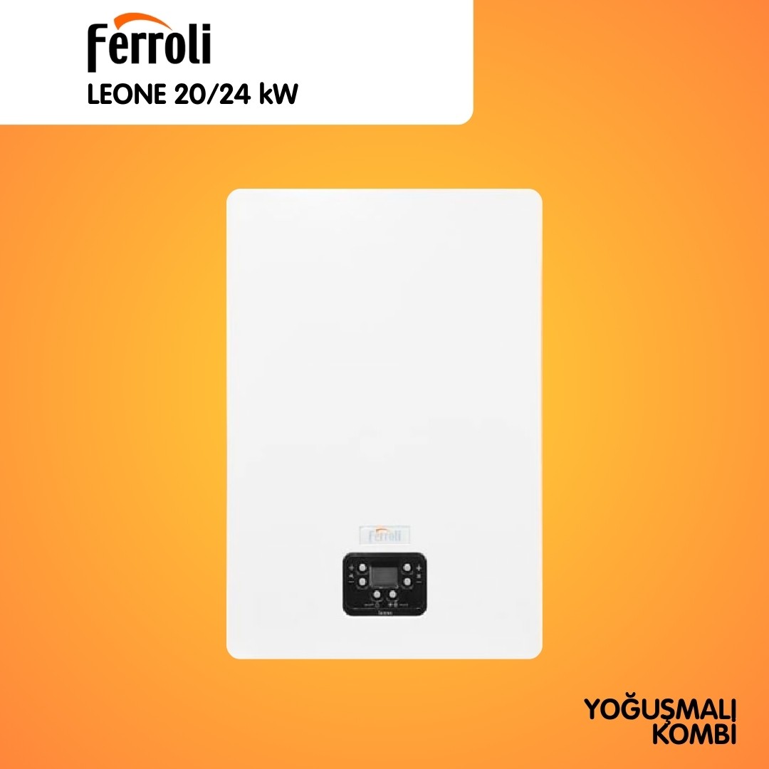FERROLİ LEONE 20/24 kW YOĞUŞMALI KOMBİ