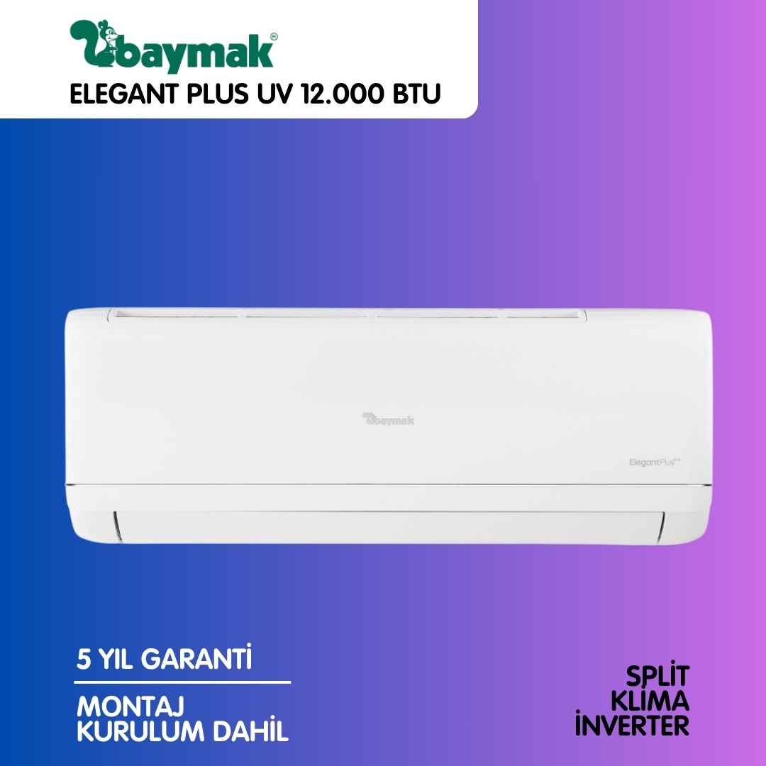 BAYMAK ELEGANT 12.000 BTU SPLİT İNVERTER KLİMA