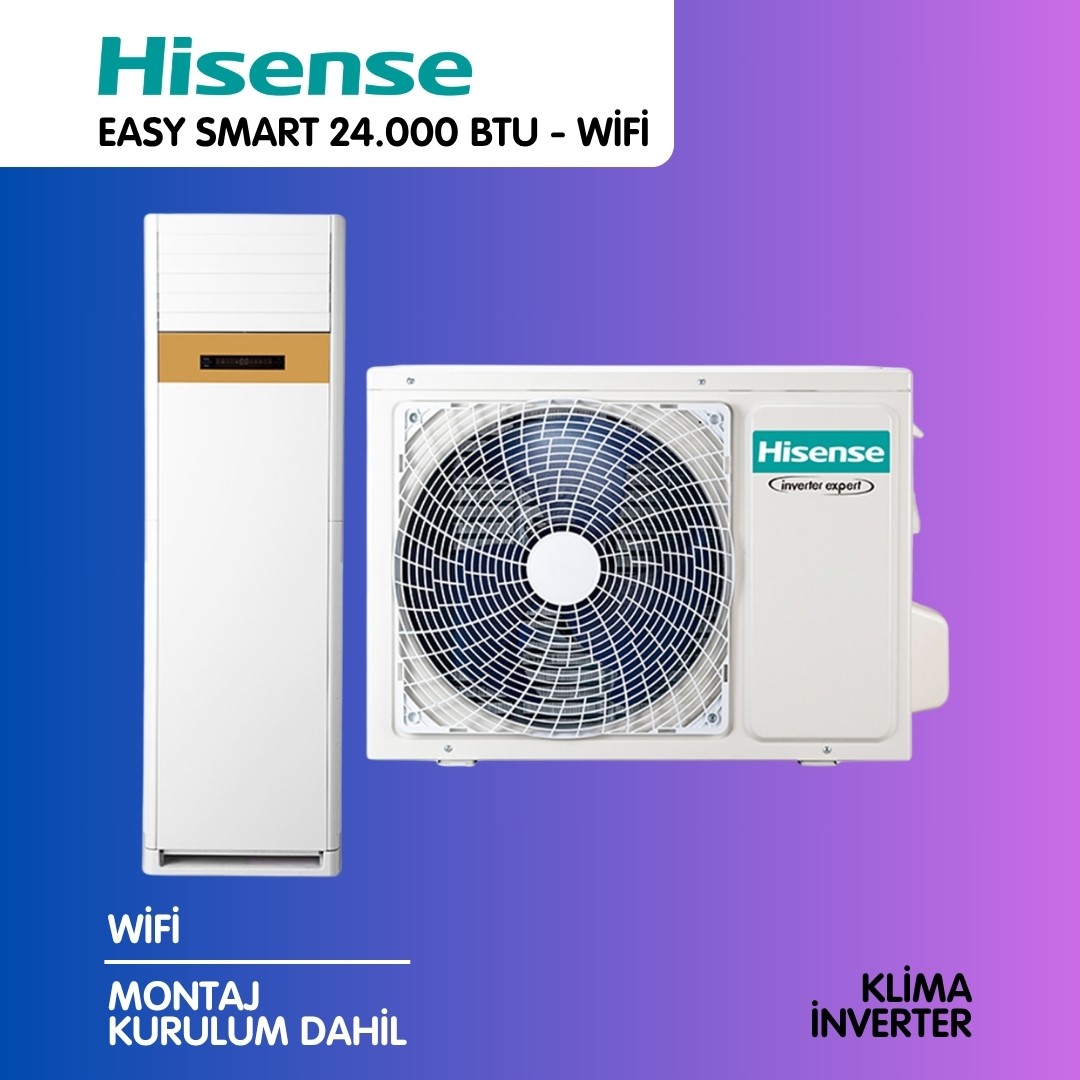 HİSENSE SALON TİPİ 48.000 BTU İNVERTER KLİMA