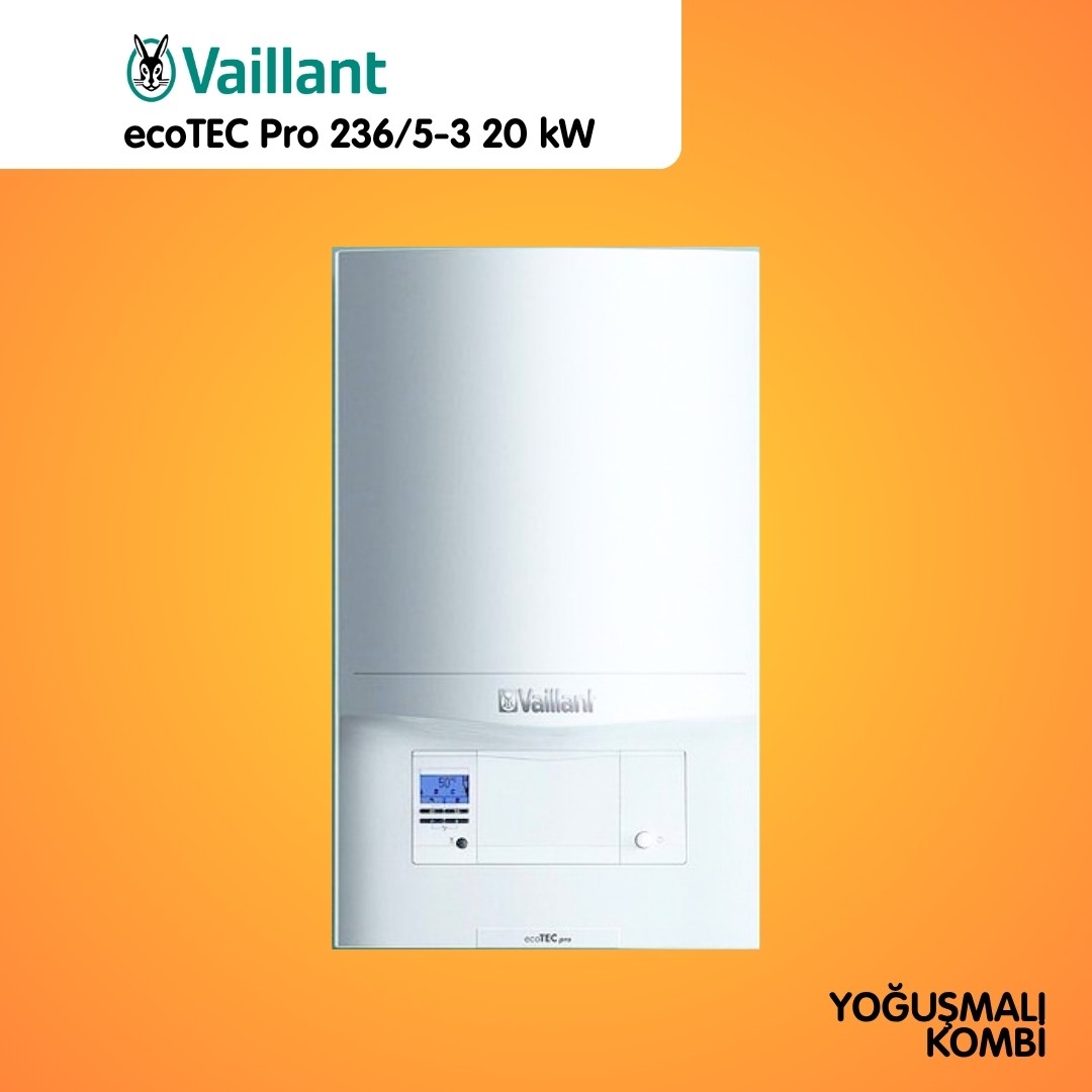 VAİLLANT ecoTEC PRO 20 kW YOĞUŞMALI KOMBİ