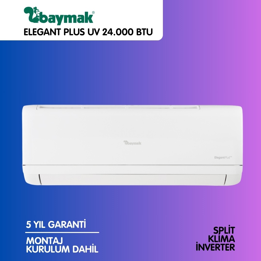 BAYMAK ELEGANT 24.000 BTU SPLİT İNVERTER KLİMA