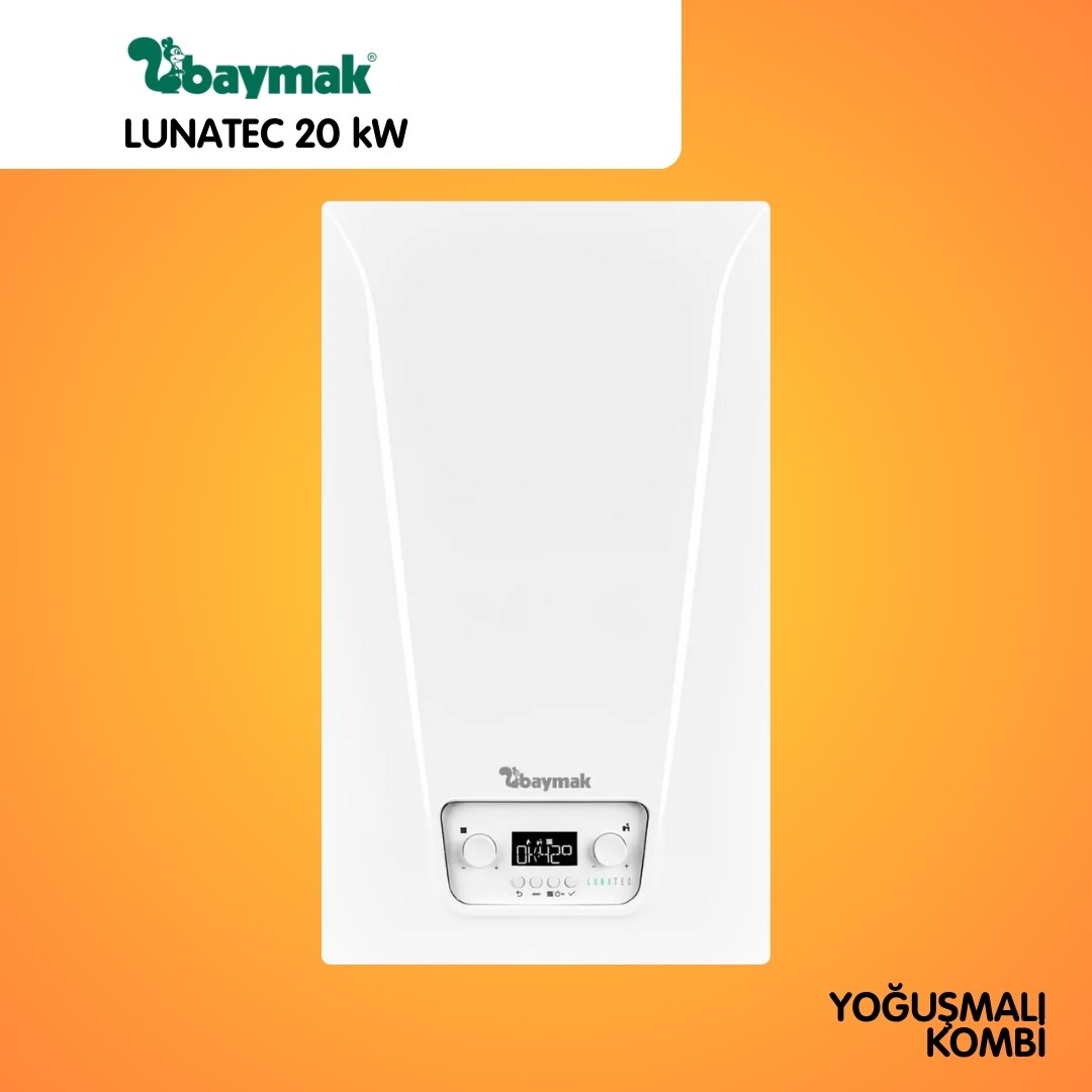 BAYMAK LUNATEC 20 kW YOĞUŞMALI KOMBİ