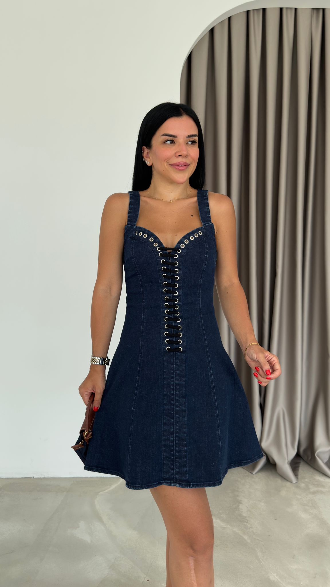 Denim Tasarım Elbise