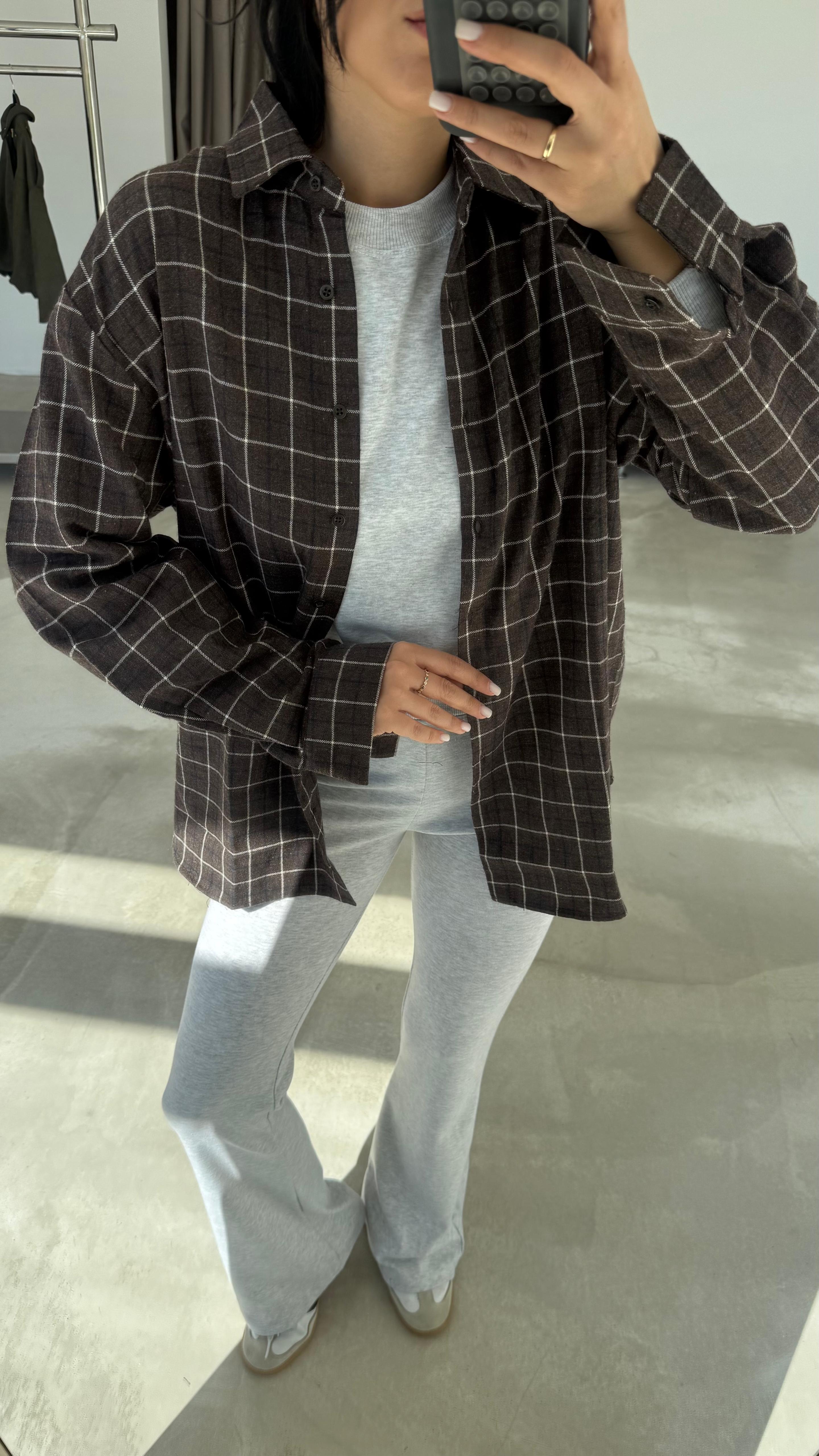 Ekose Desen Gömlek (VNT251048)