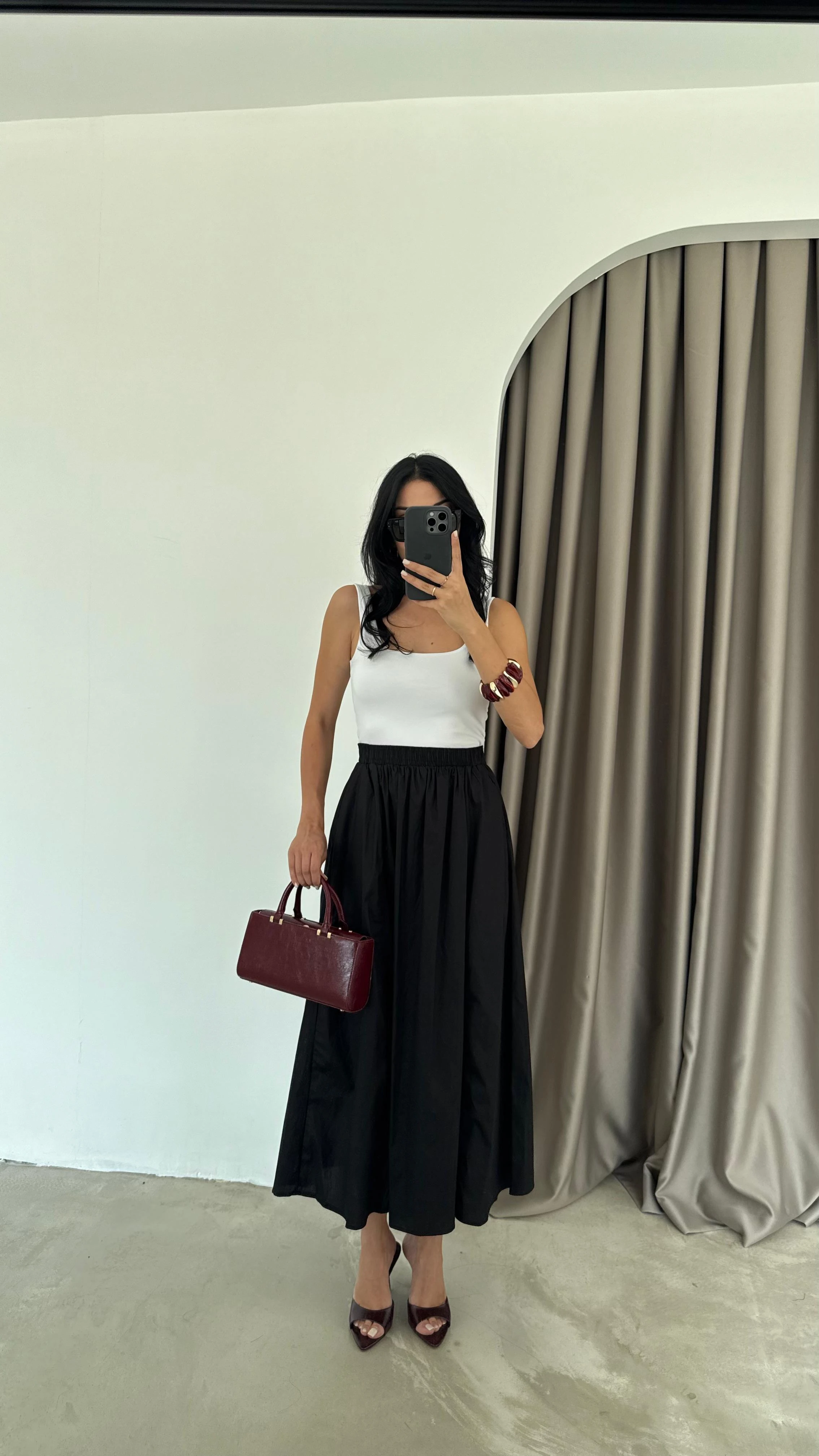 Bel Lastikli Cepli Etek (VNTBP)