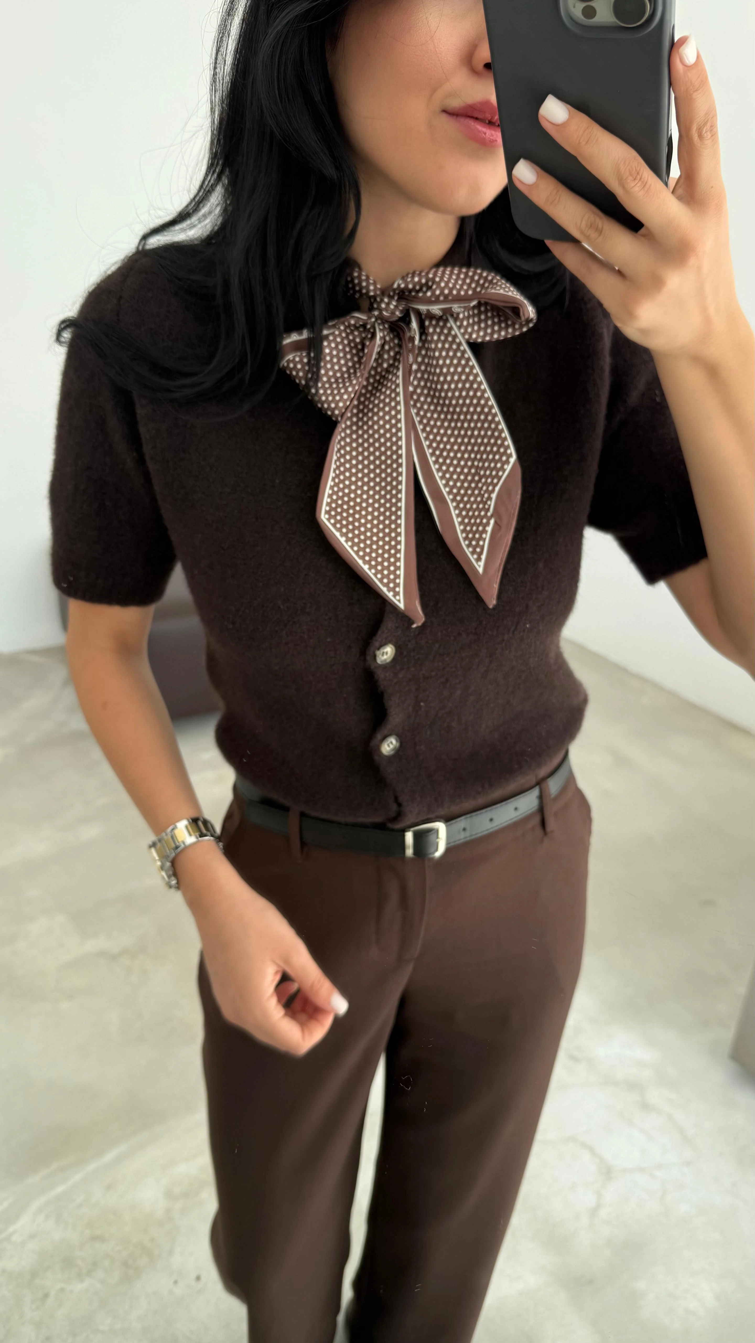 Şal Detaylı Hırka (VNT9058)