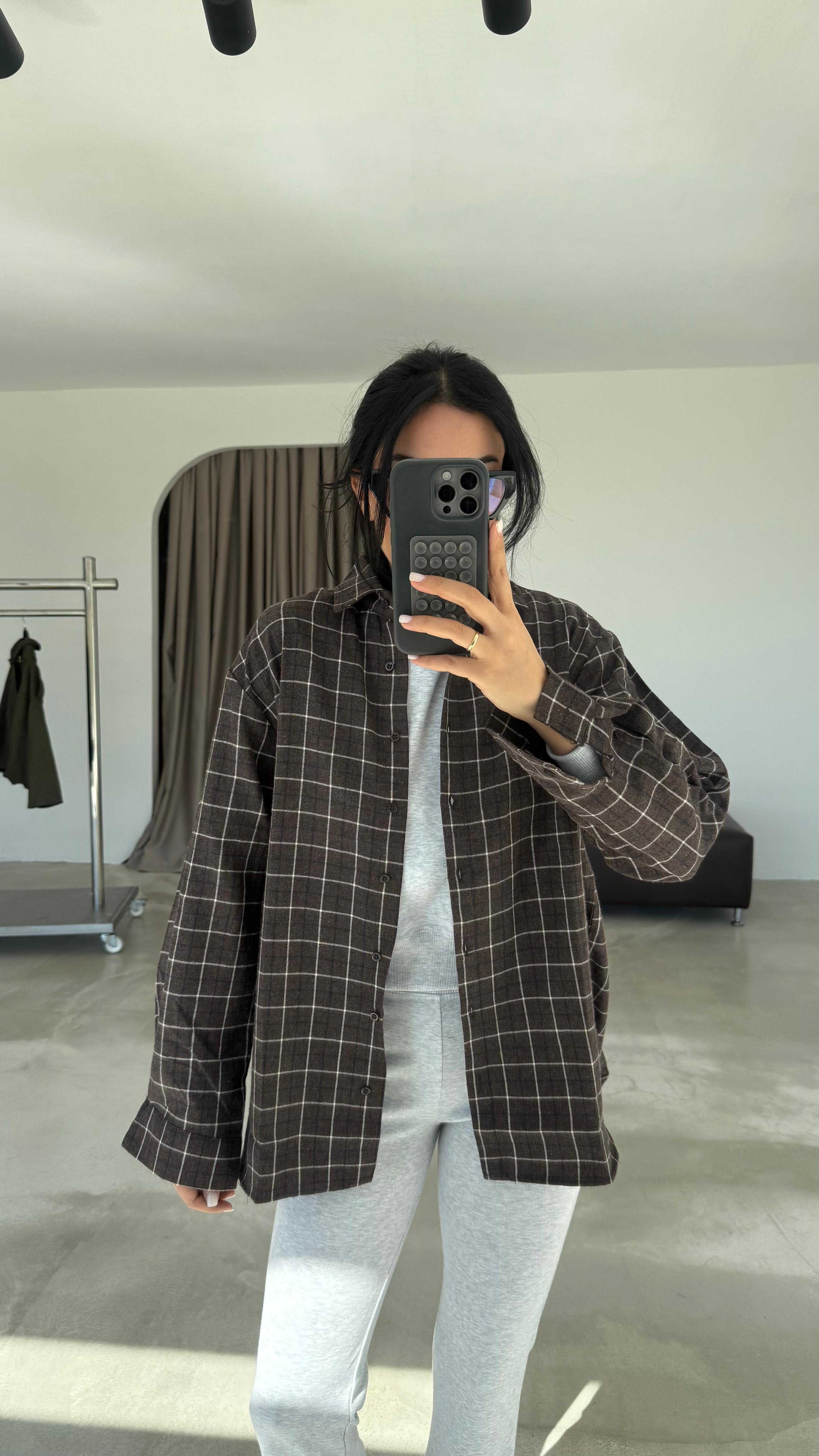 Ekose Desen Gömlek (VNT251048)