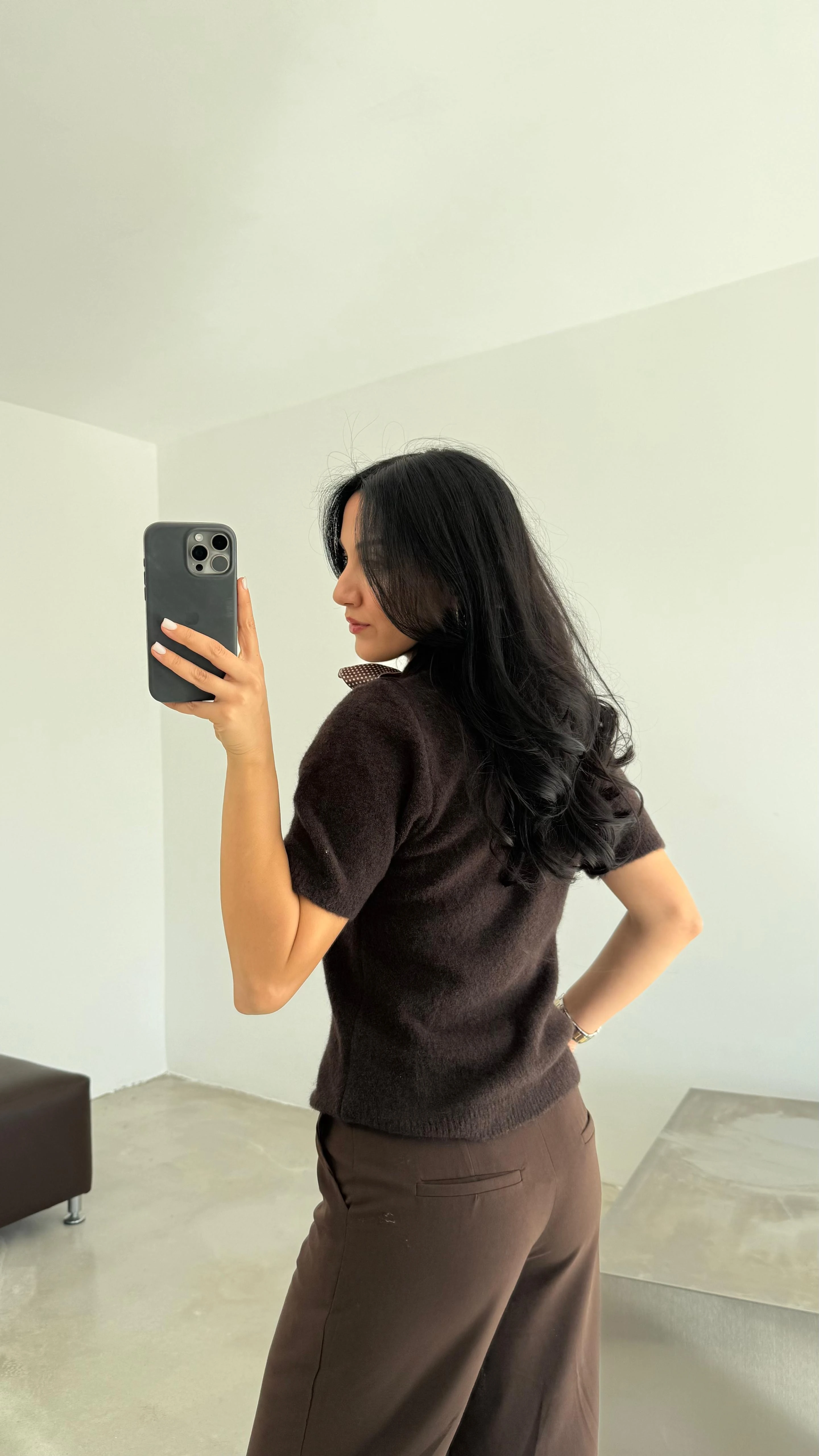 Şal Detaylı Hırka (VNT9058)