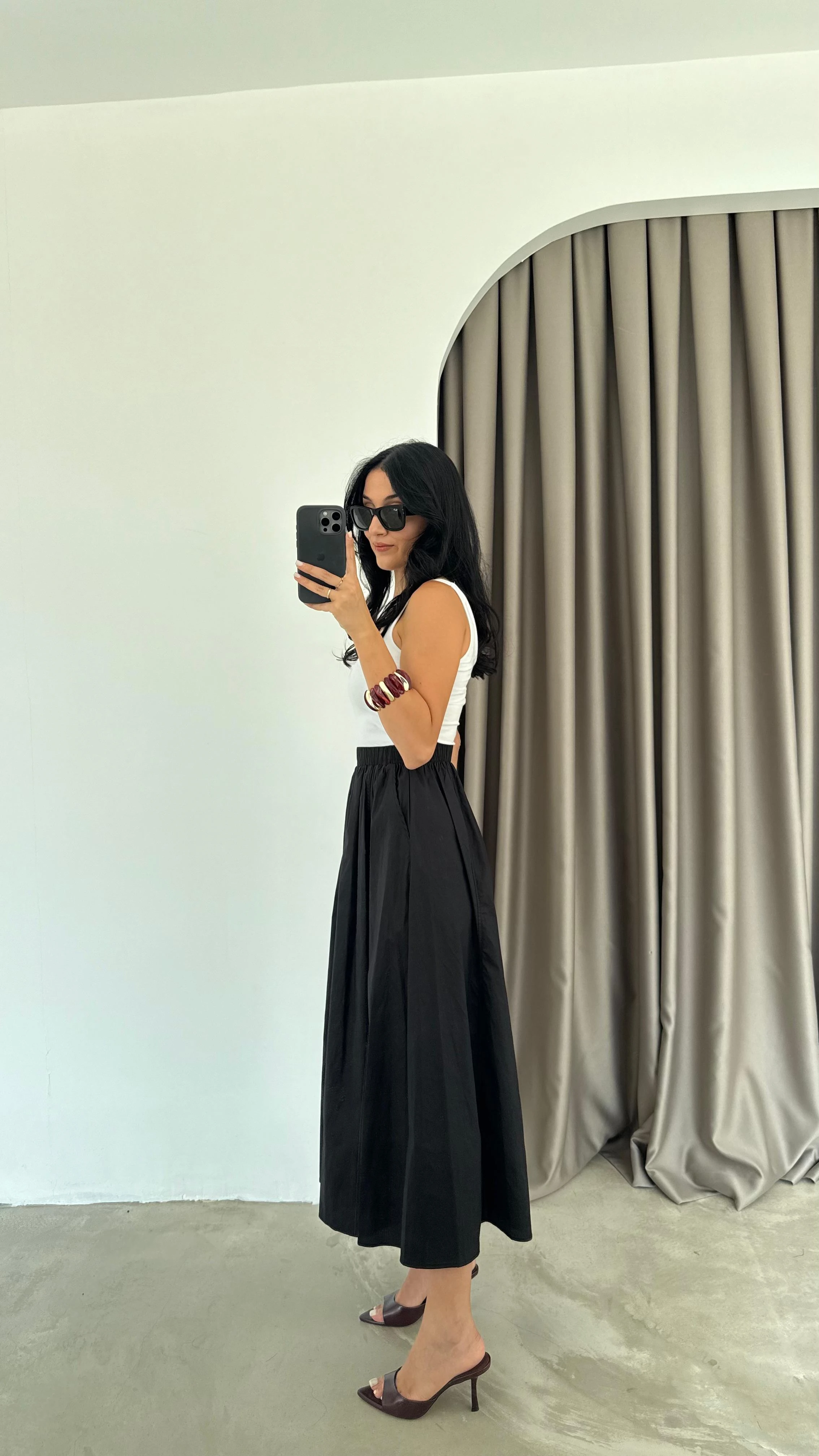 Bel Lastikli Cepli Etek (VNTBP)