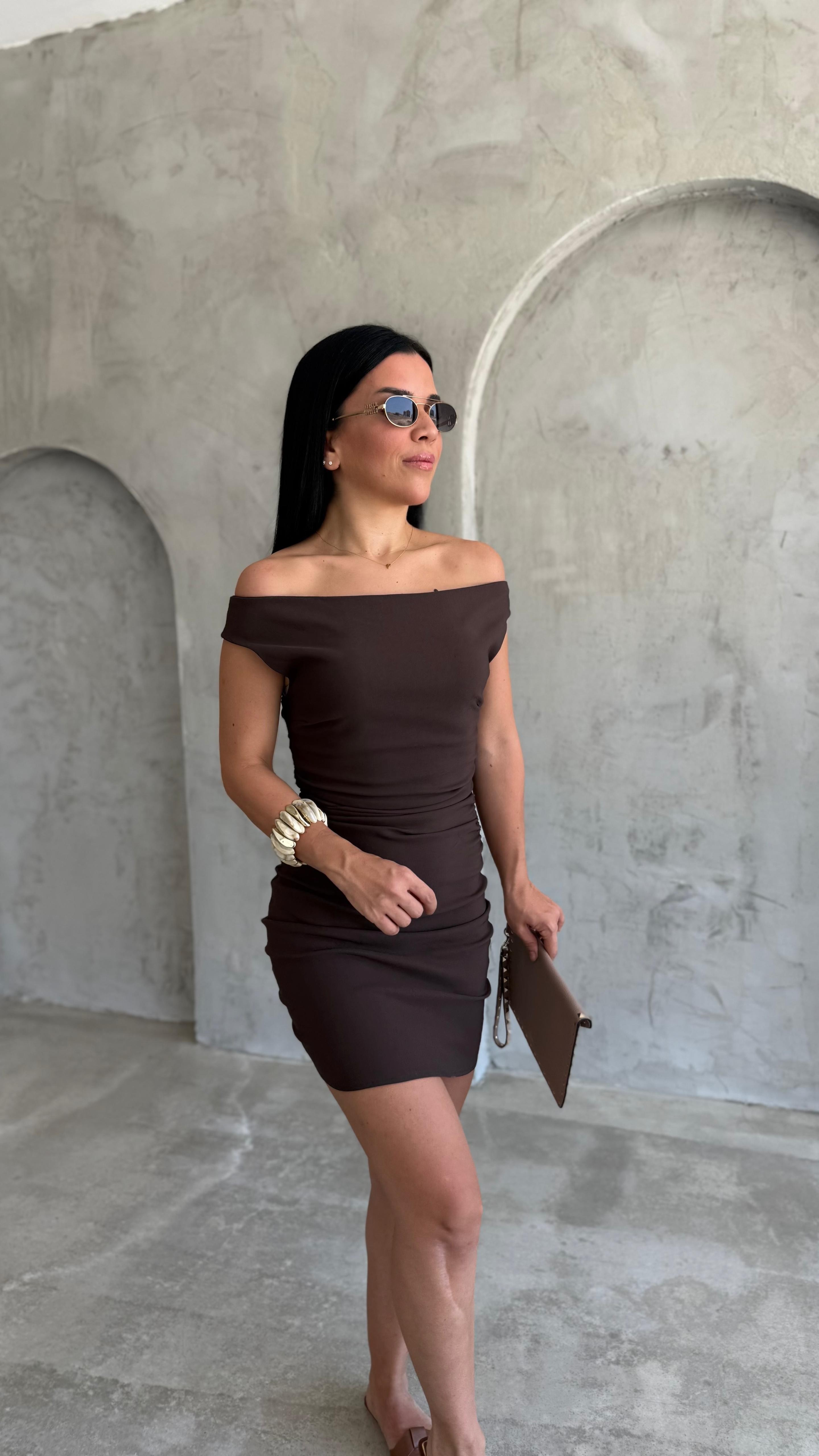 Bardot Mini Elbise (VNT91462)