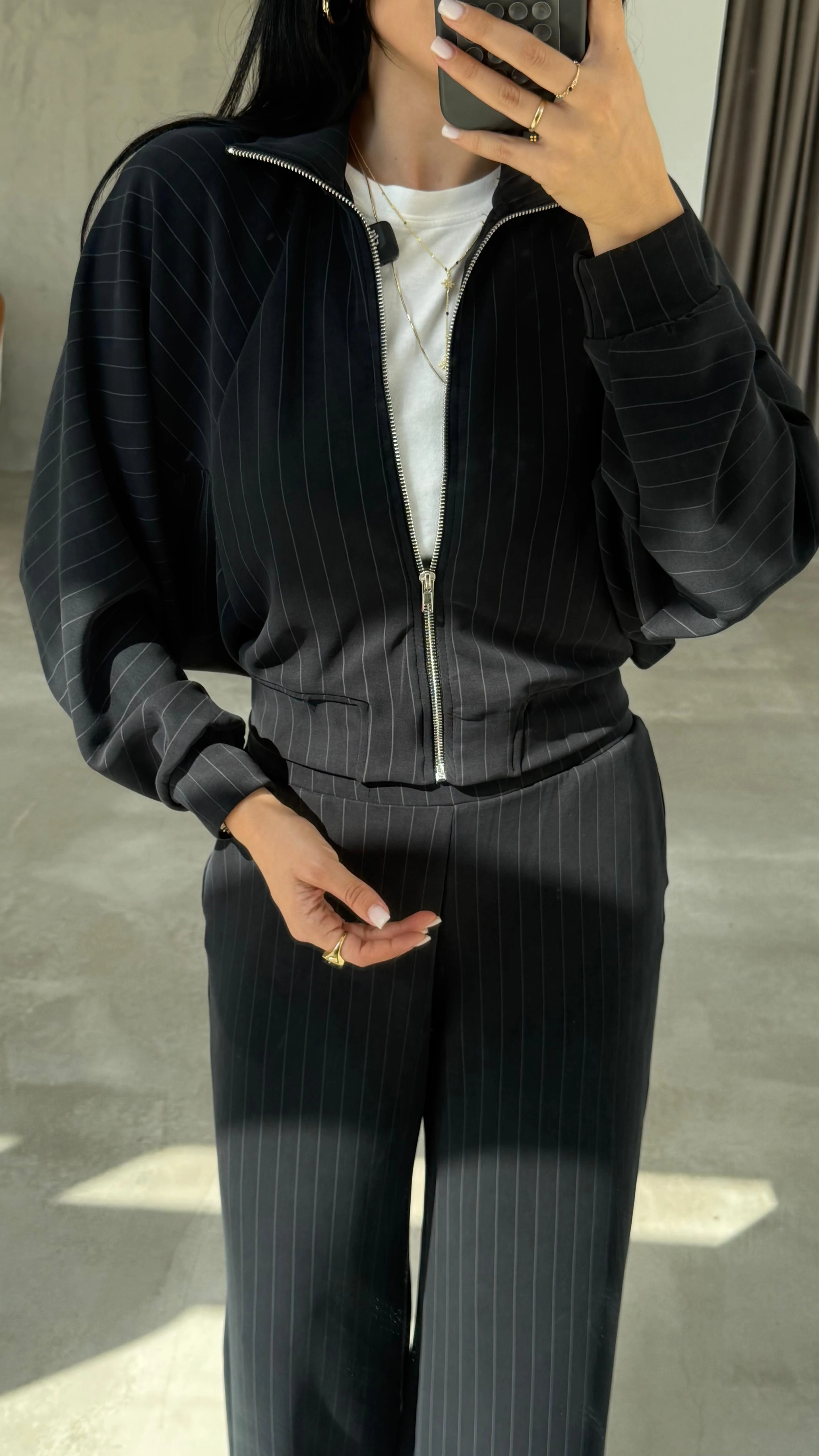 Sırt Pile Detaylı Takım