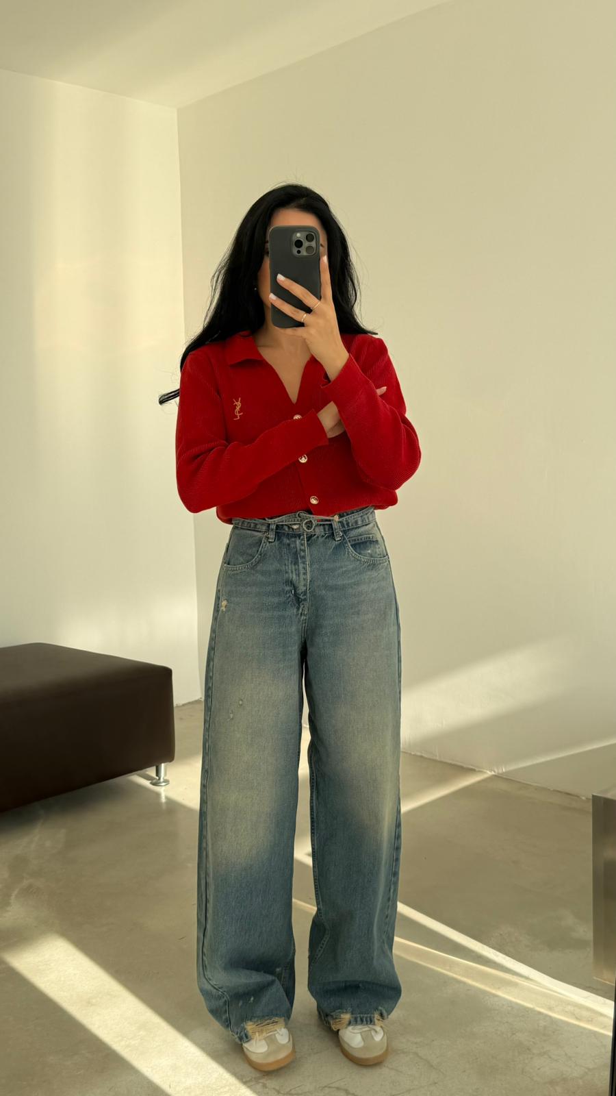 Extra Wide Leg Jean (VNT3649)