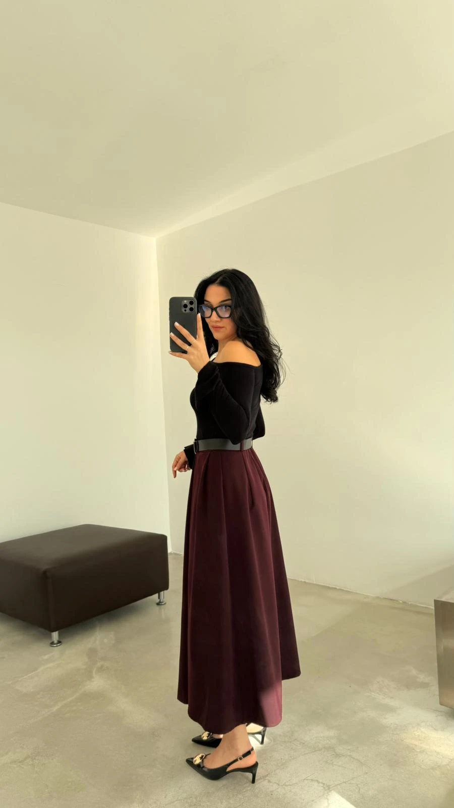 Poliviskon Kemerli Etek (VNT3360)