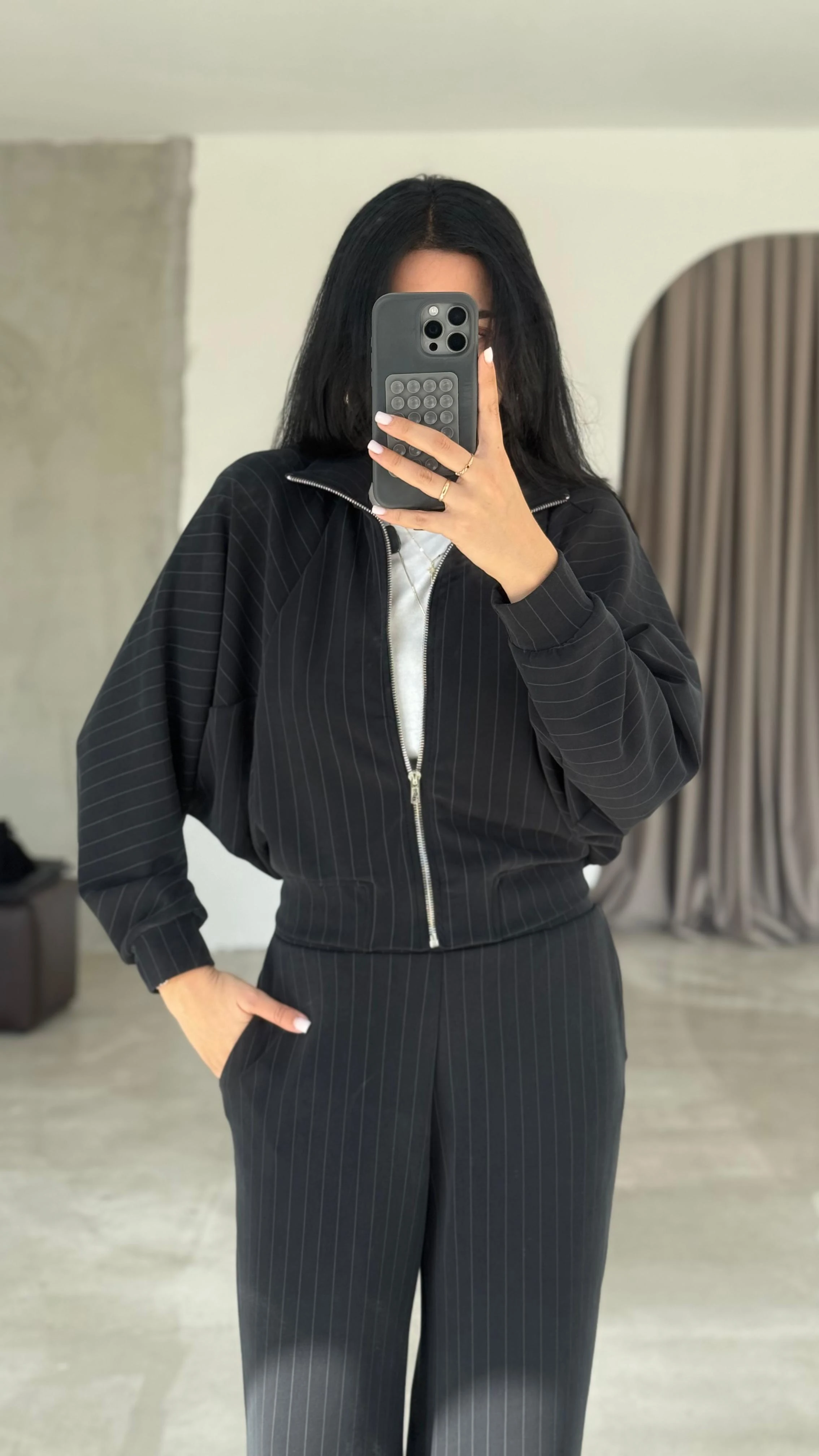 Sırt Pile Detaylı Takım