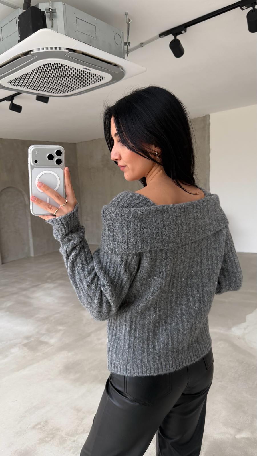 Düğme Detaylı Triko (VNT9059)