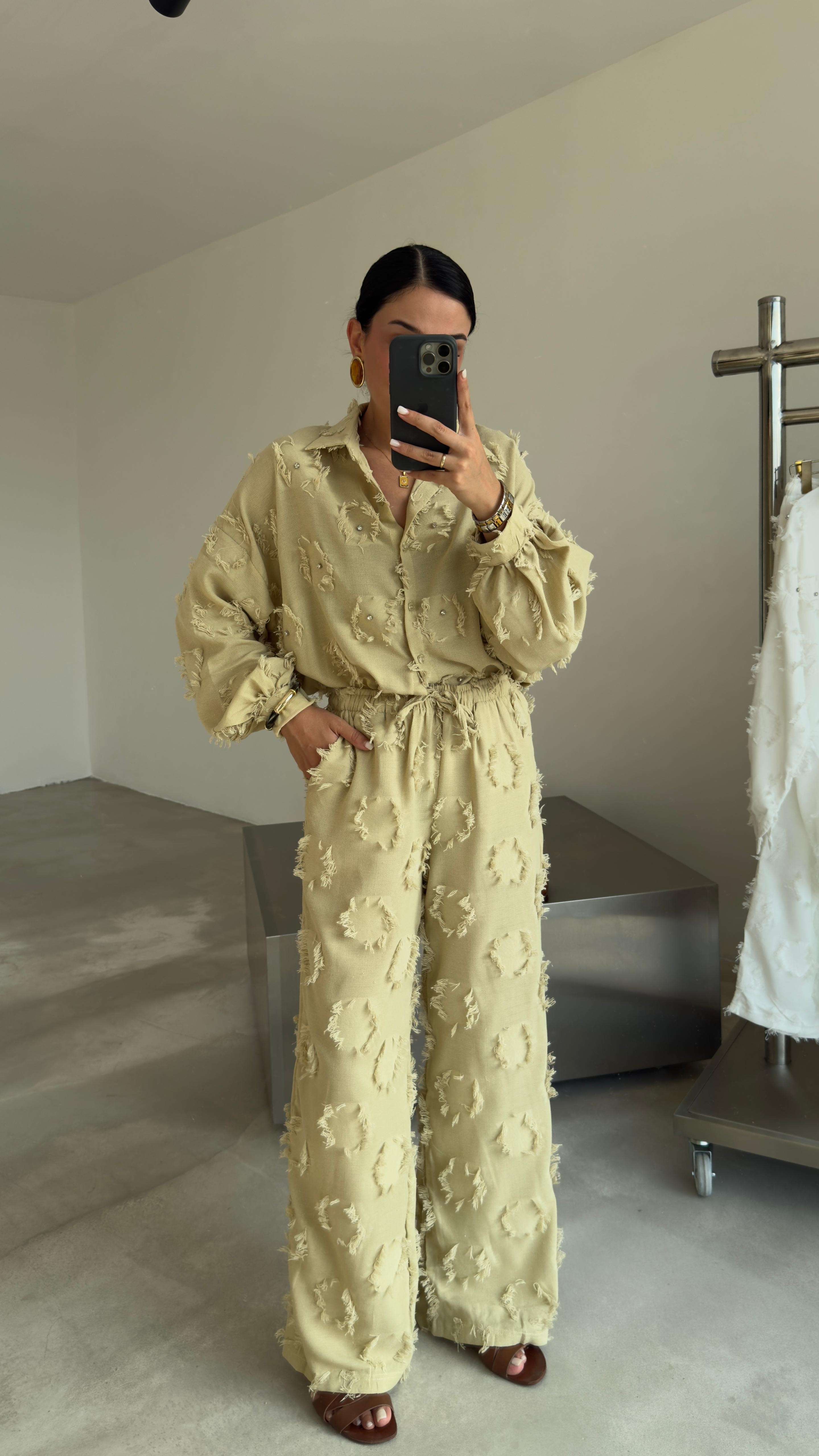 Püskül Detaylı Pantolon (VNT4026)