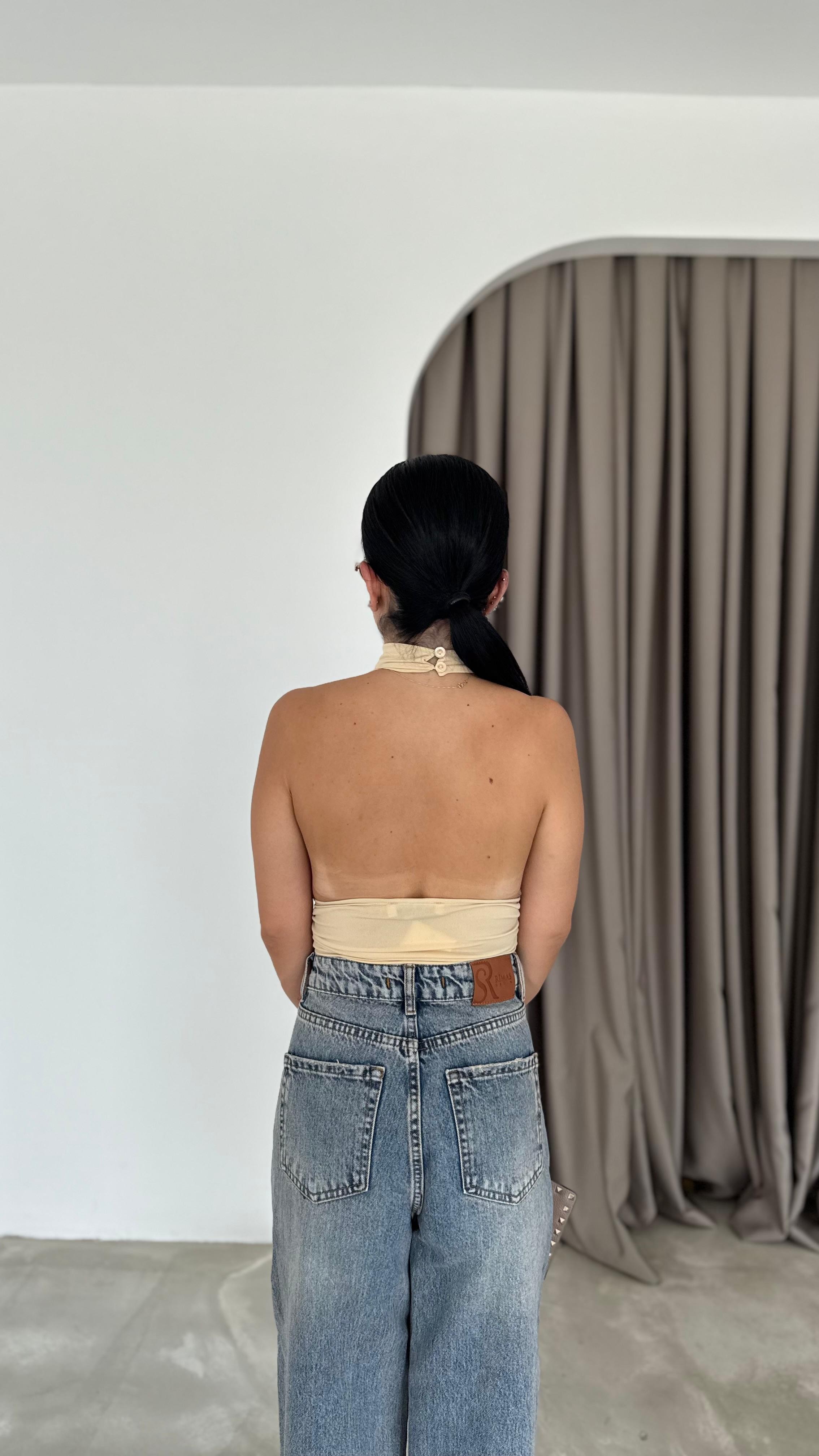 Broş Detaylı Bluz (VNT0527)