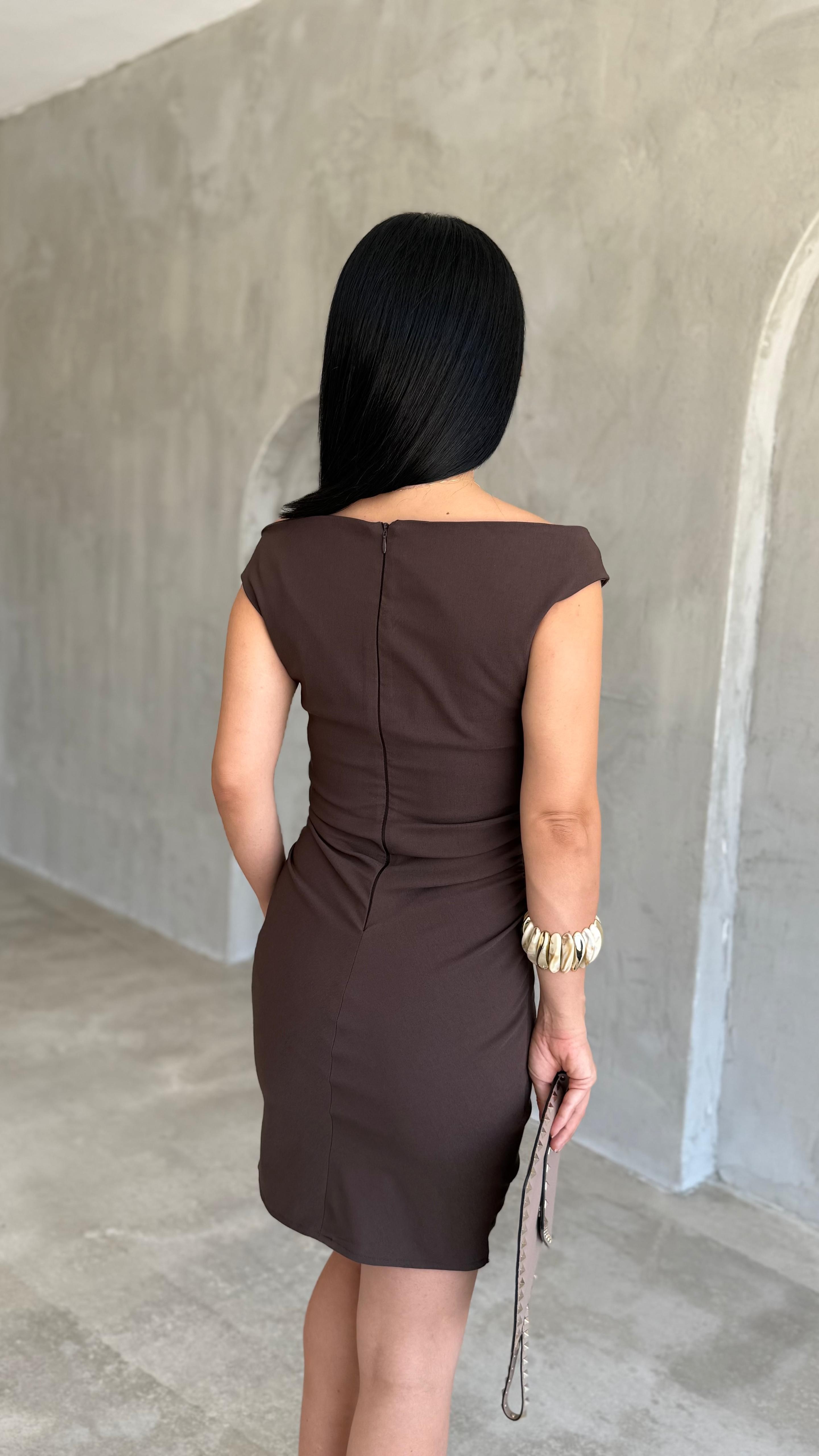 Bardot Mini Elbise (VNT91462)