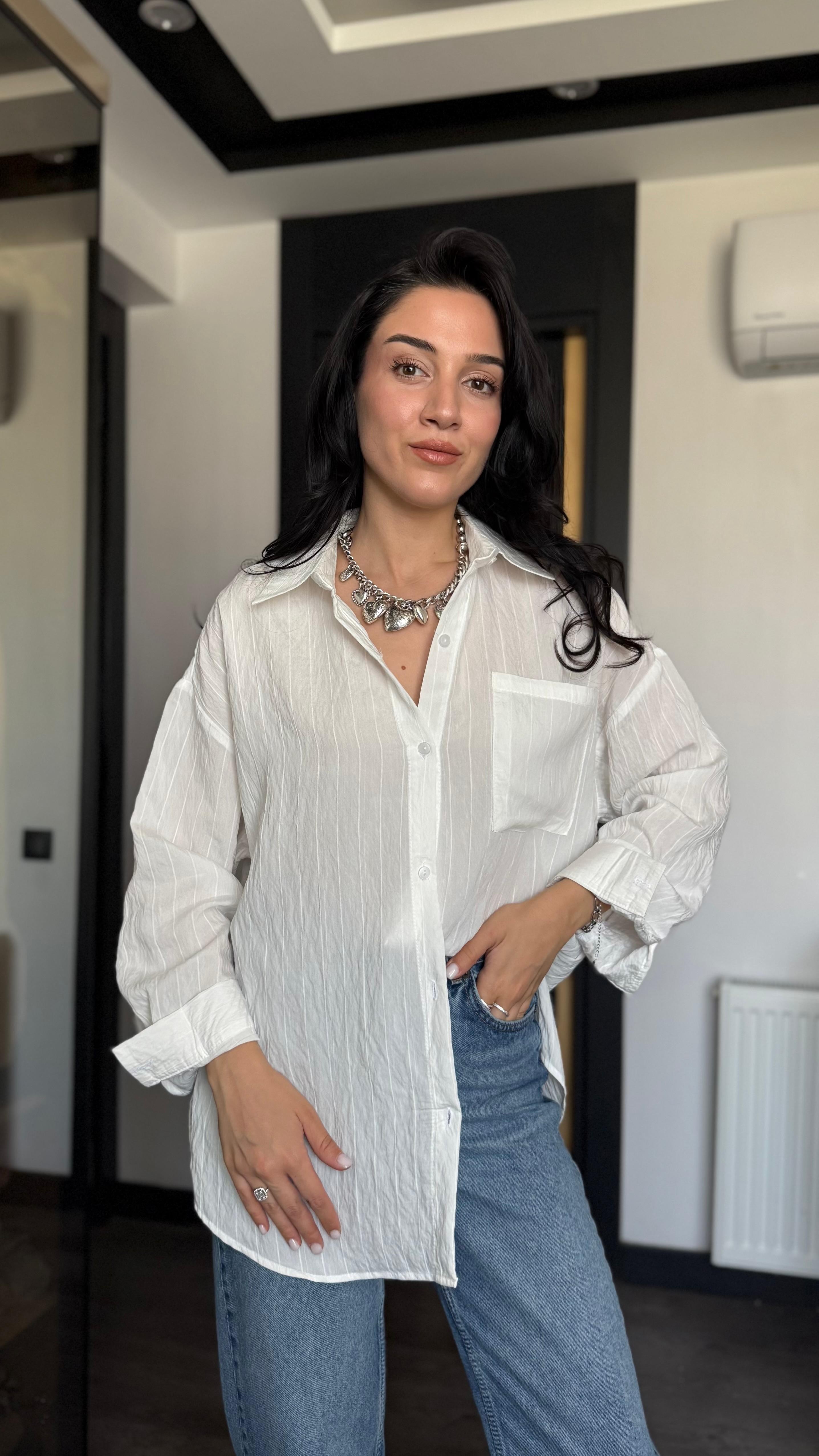 Modal Kumaş Gömlek (VNT2047)