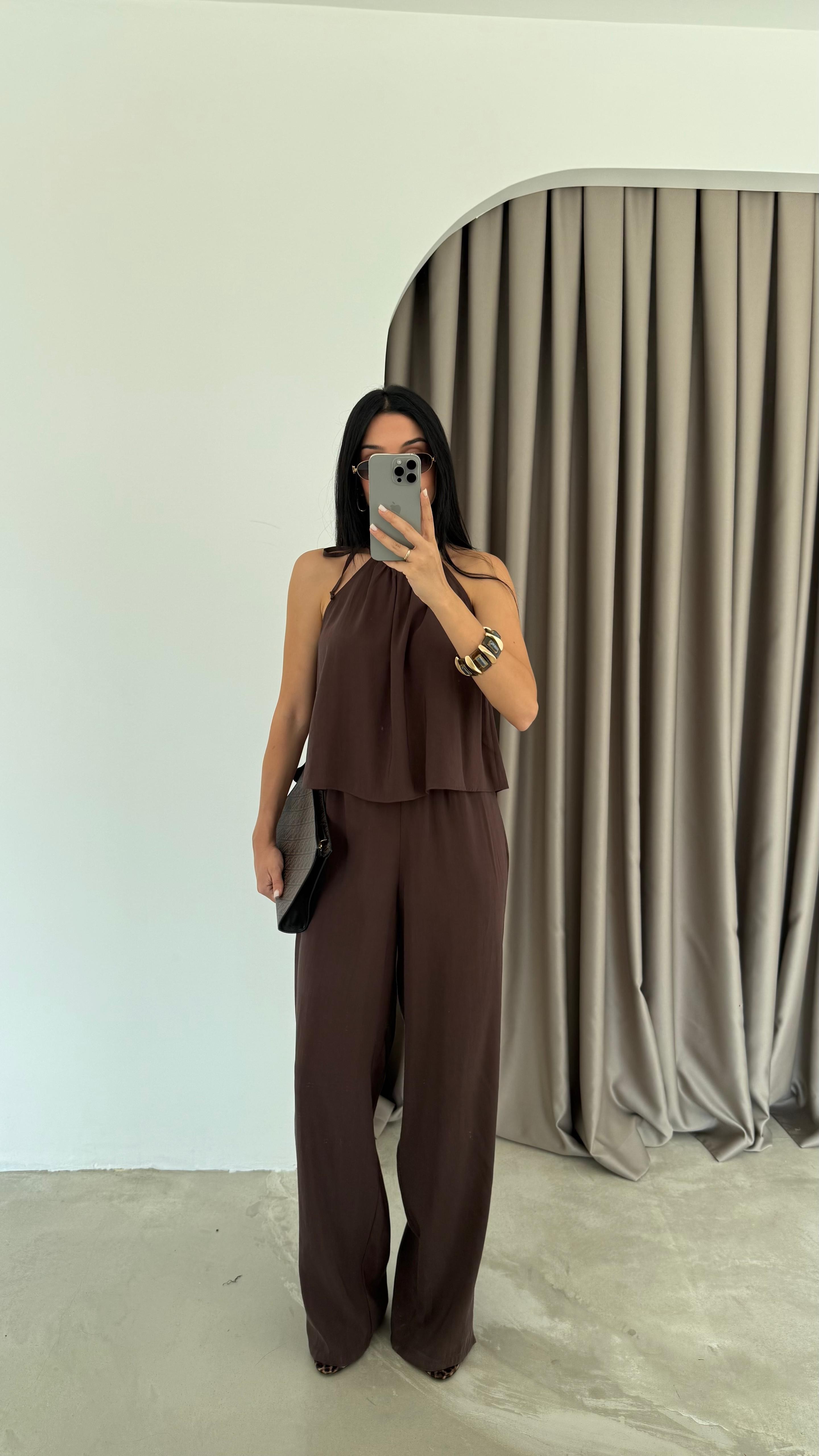 Tensel Kumaş Bel Lastikli Takım (VNT51213)