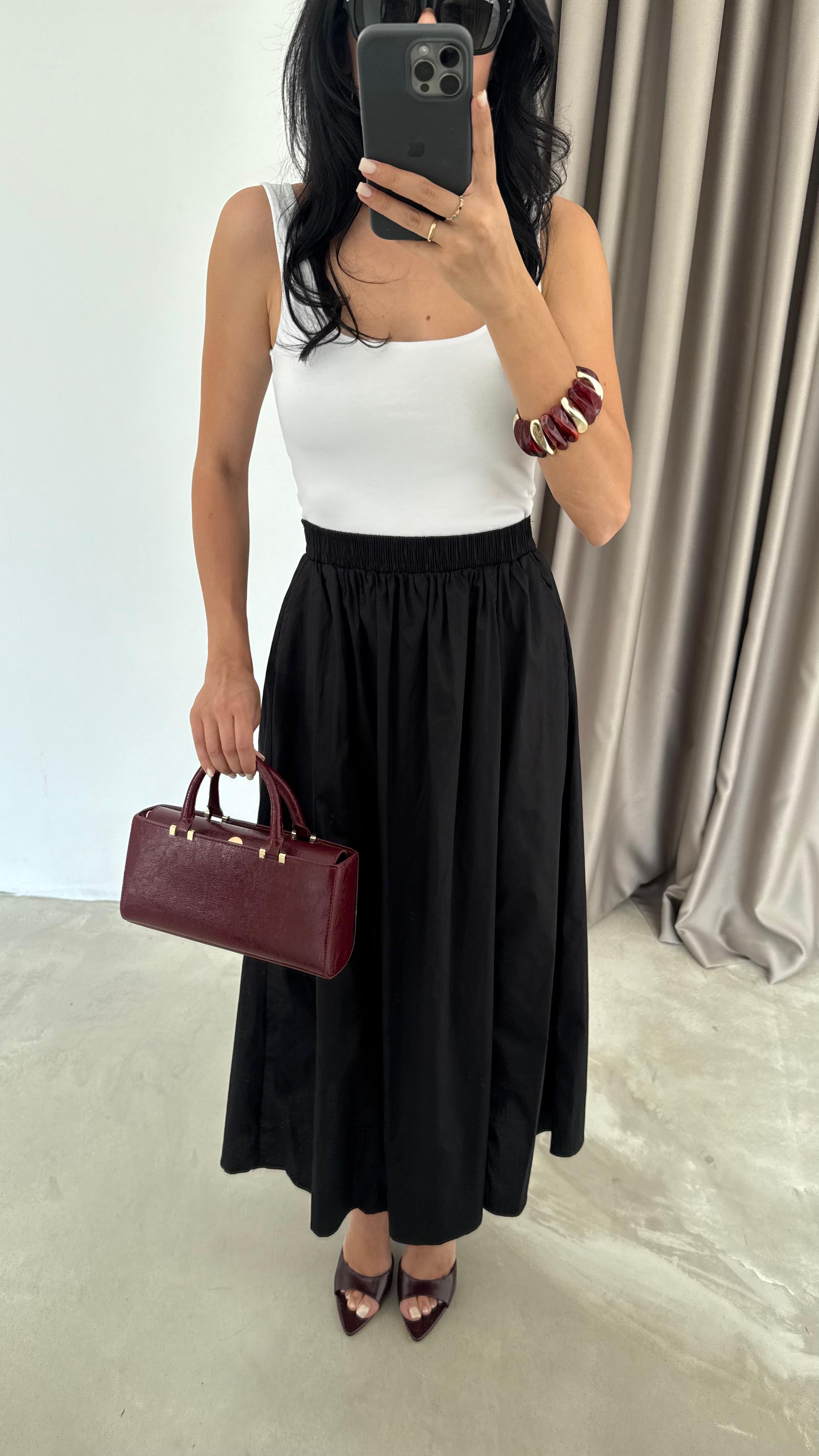 Bel Lastikli Cepli Etek (VNTBP)