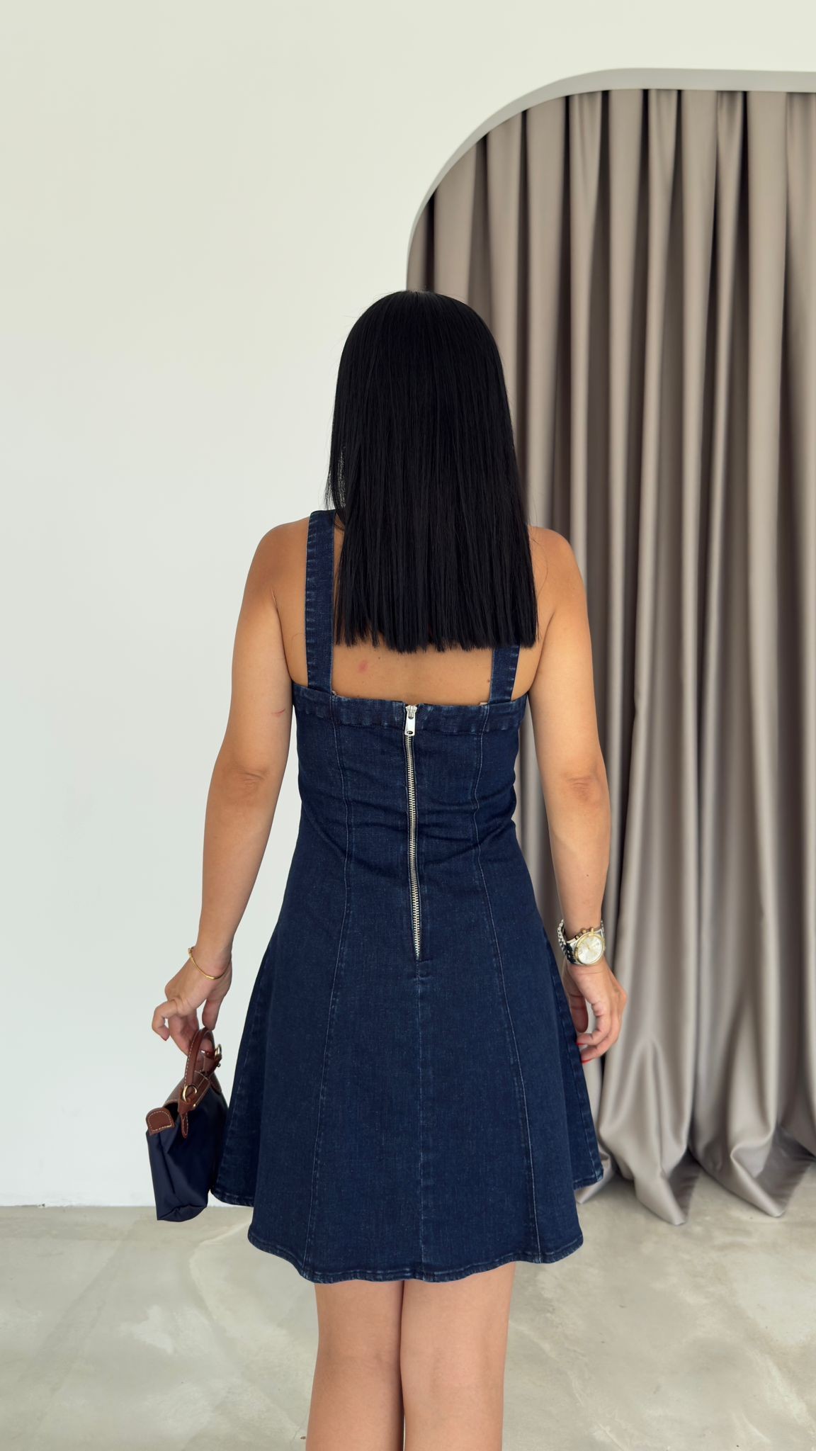 Denim Tasarım Elbise