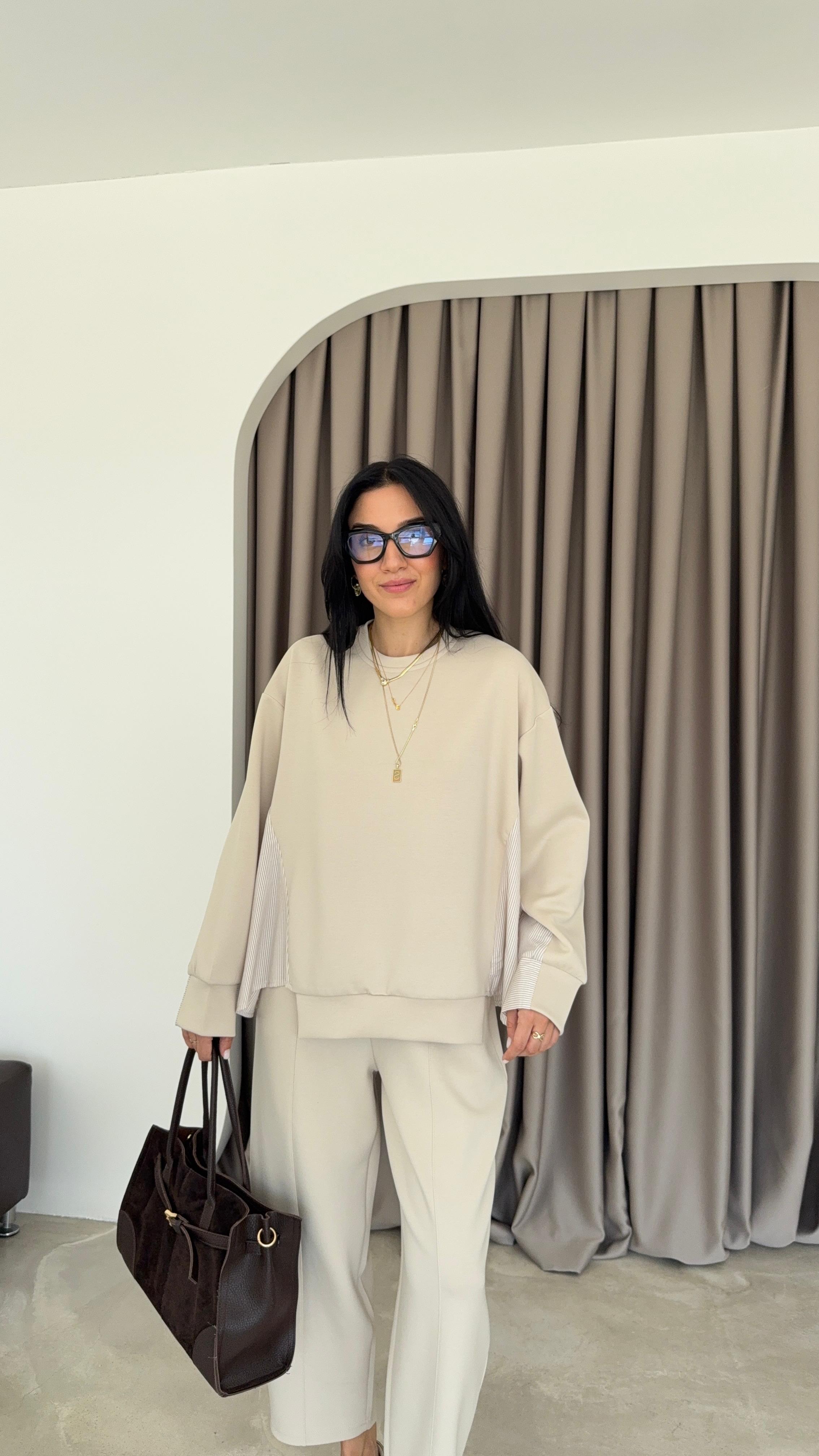 Garneli Modal Kumaş Takım (VNT243087)