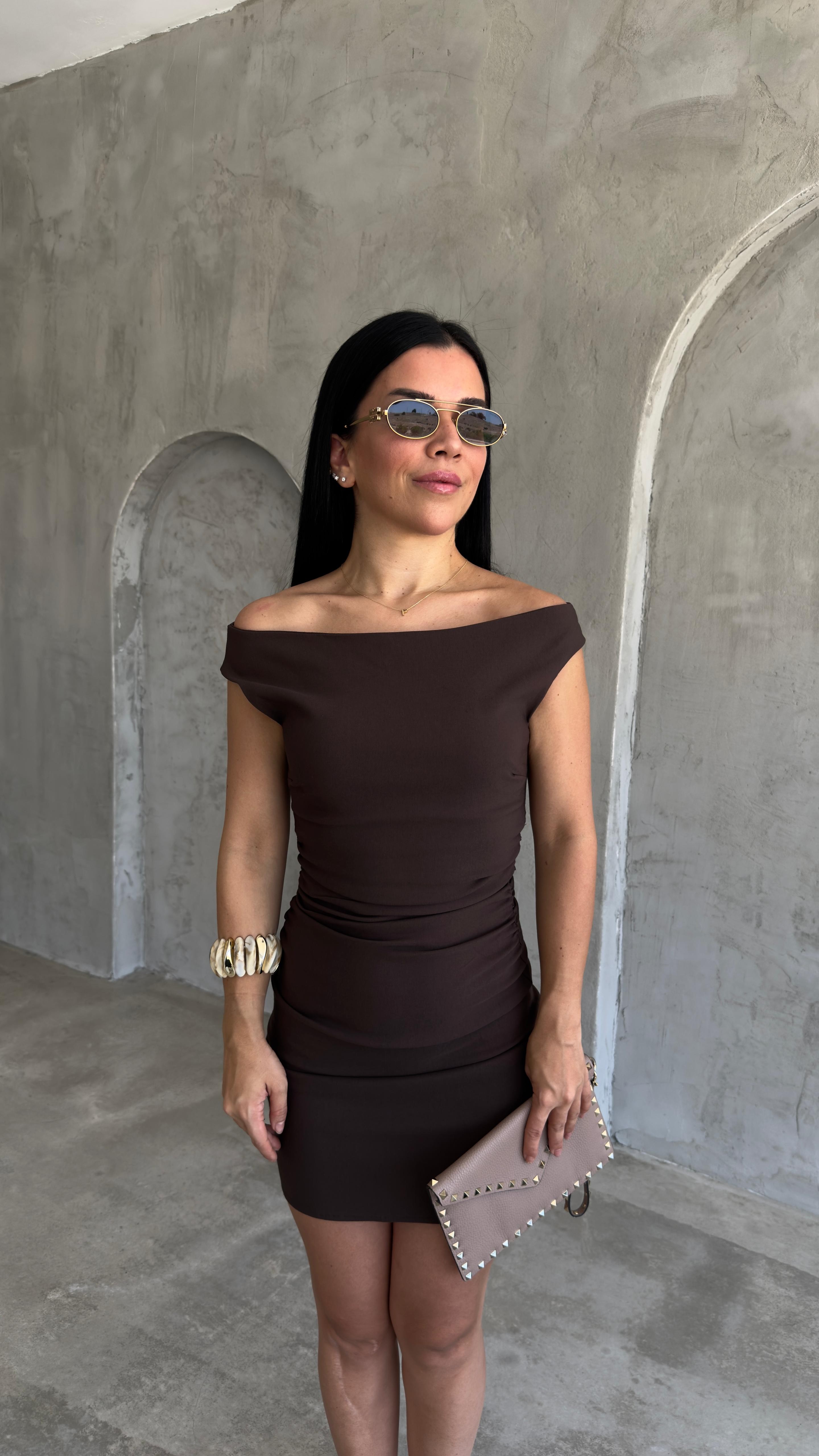 Bardot Mini Elbise (VNT91462)