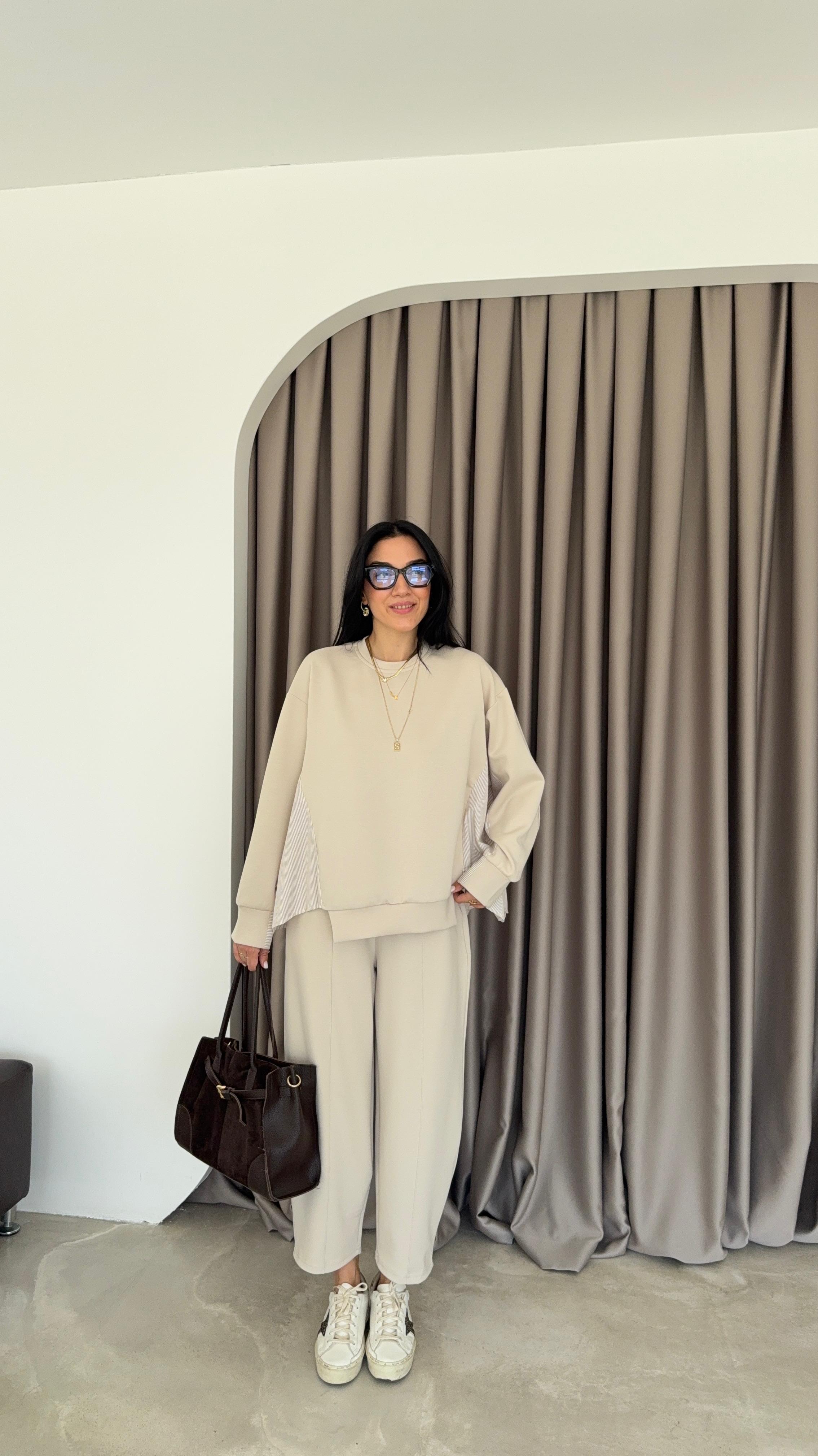 Garneli Modal Kumaş Takım (VNT243087)