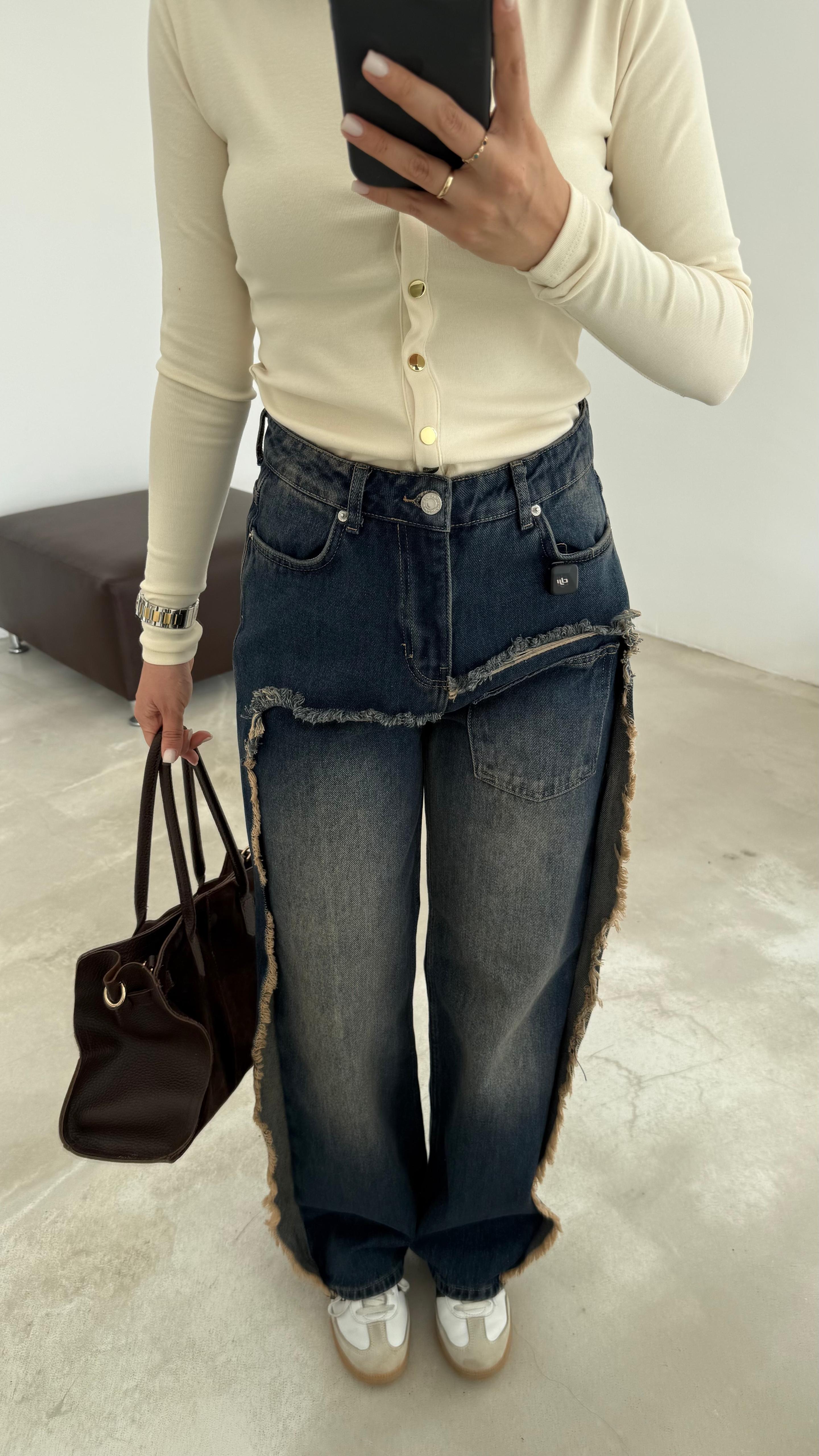 Cep Detaylı Jean (VNT0228)