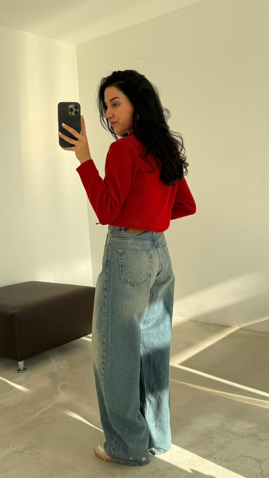 Extra Wide Leg Jean (VNT3649)