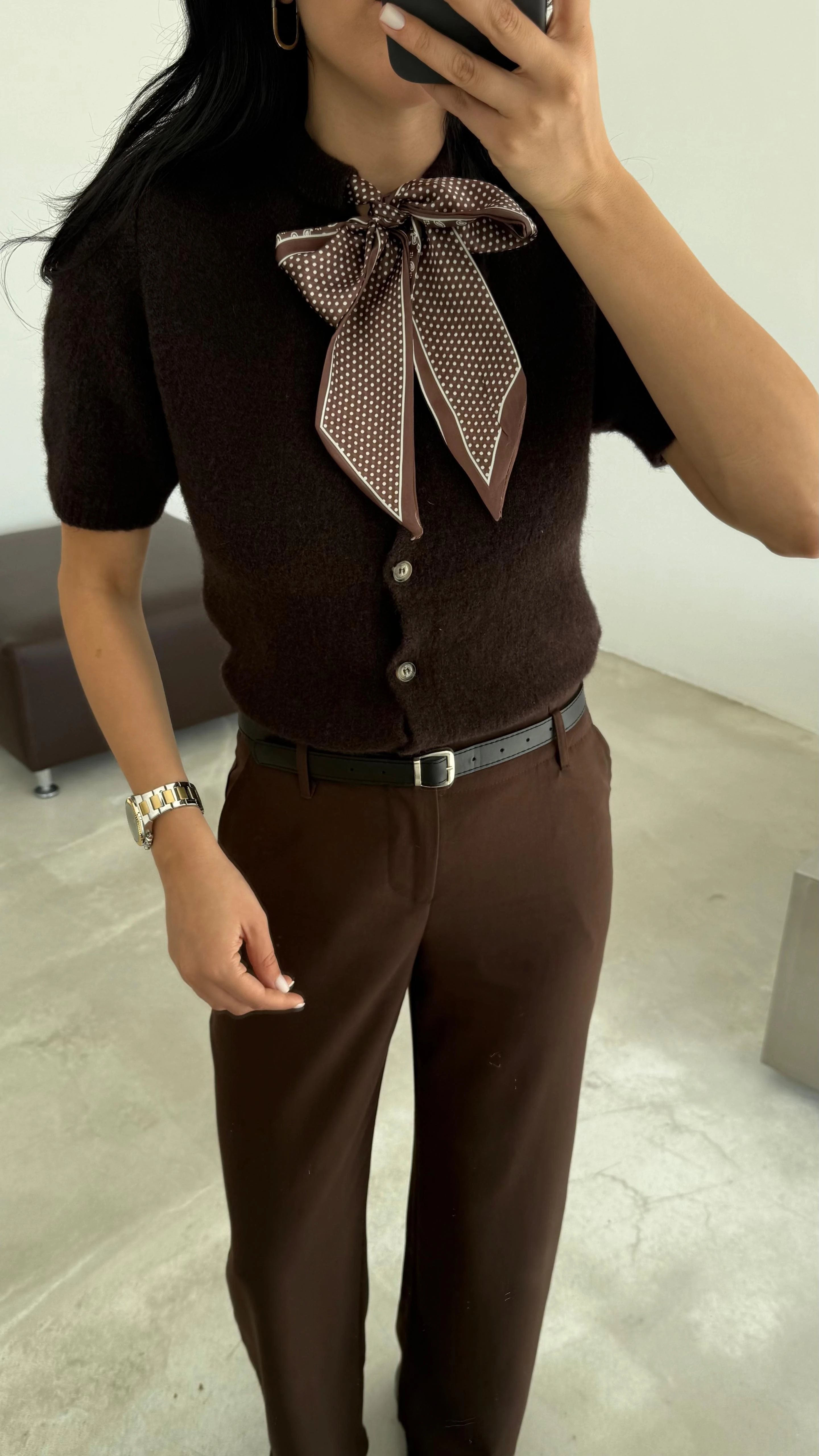 Şal Detaylı Hırka (VNT9058)