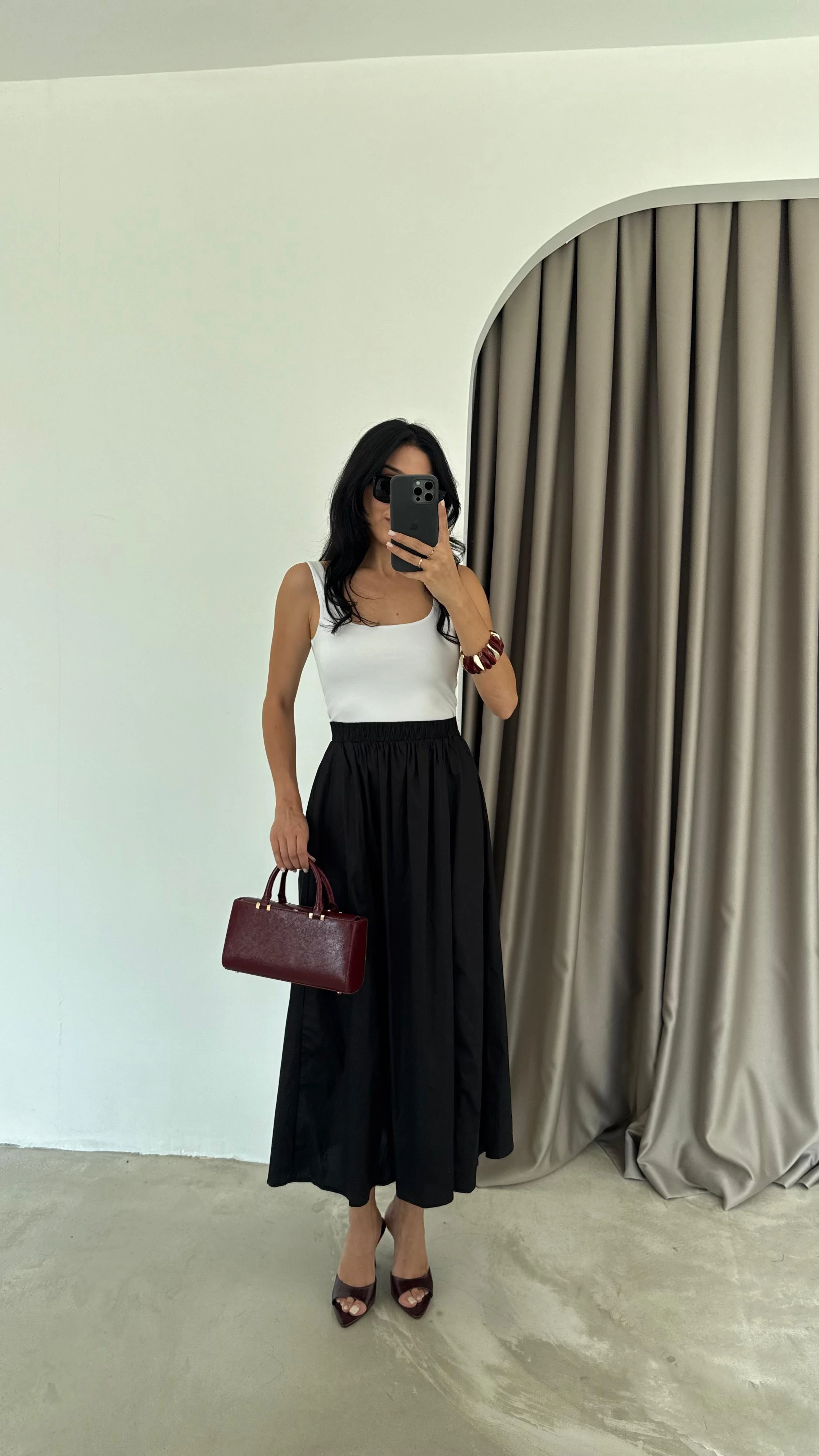 Bel Lastikli Cepli Etek (VNTBP)