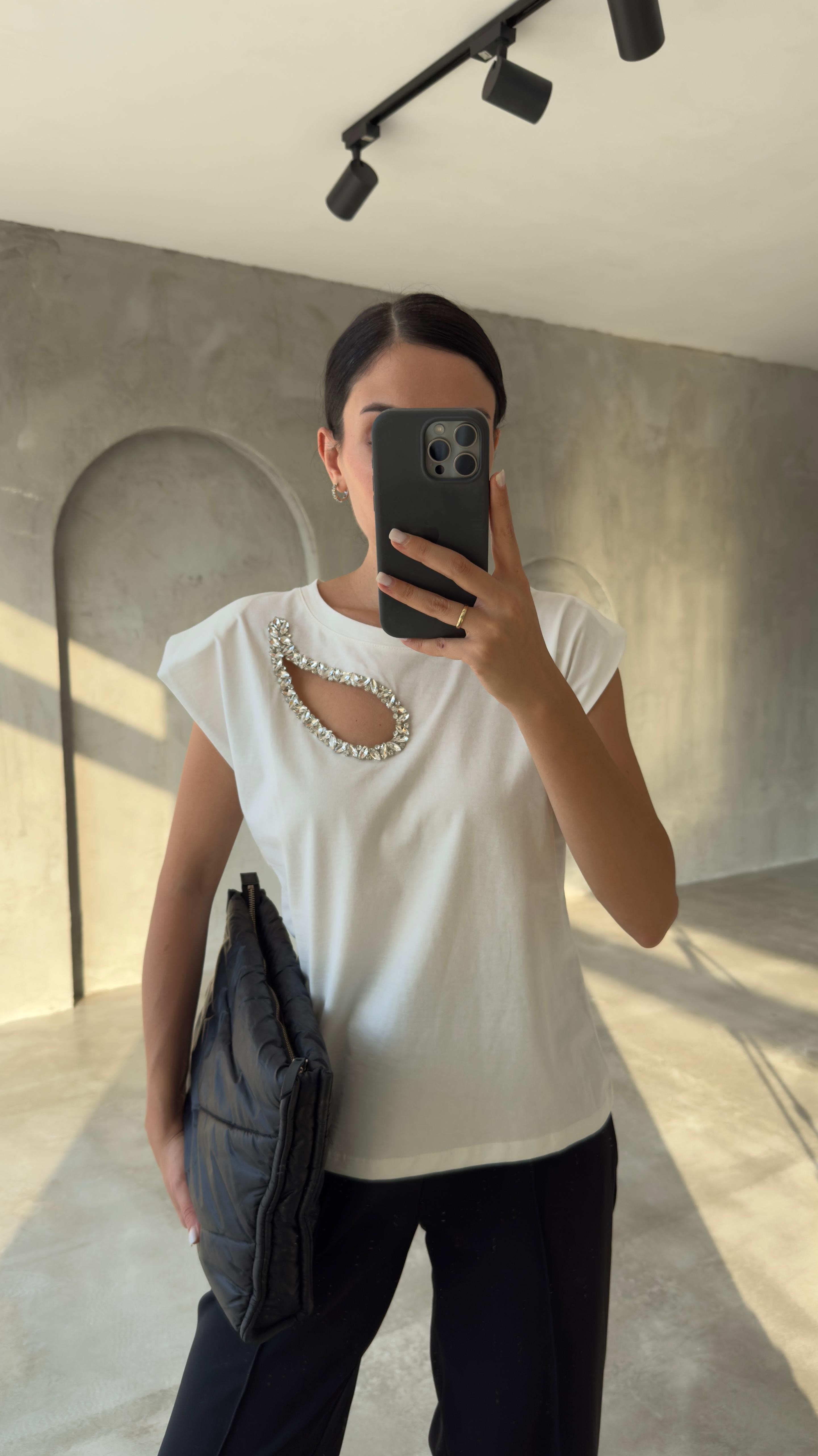 Orijinal Marka Vatkalı Tshirt