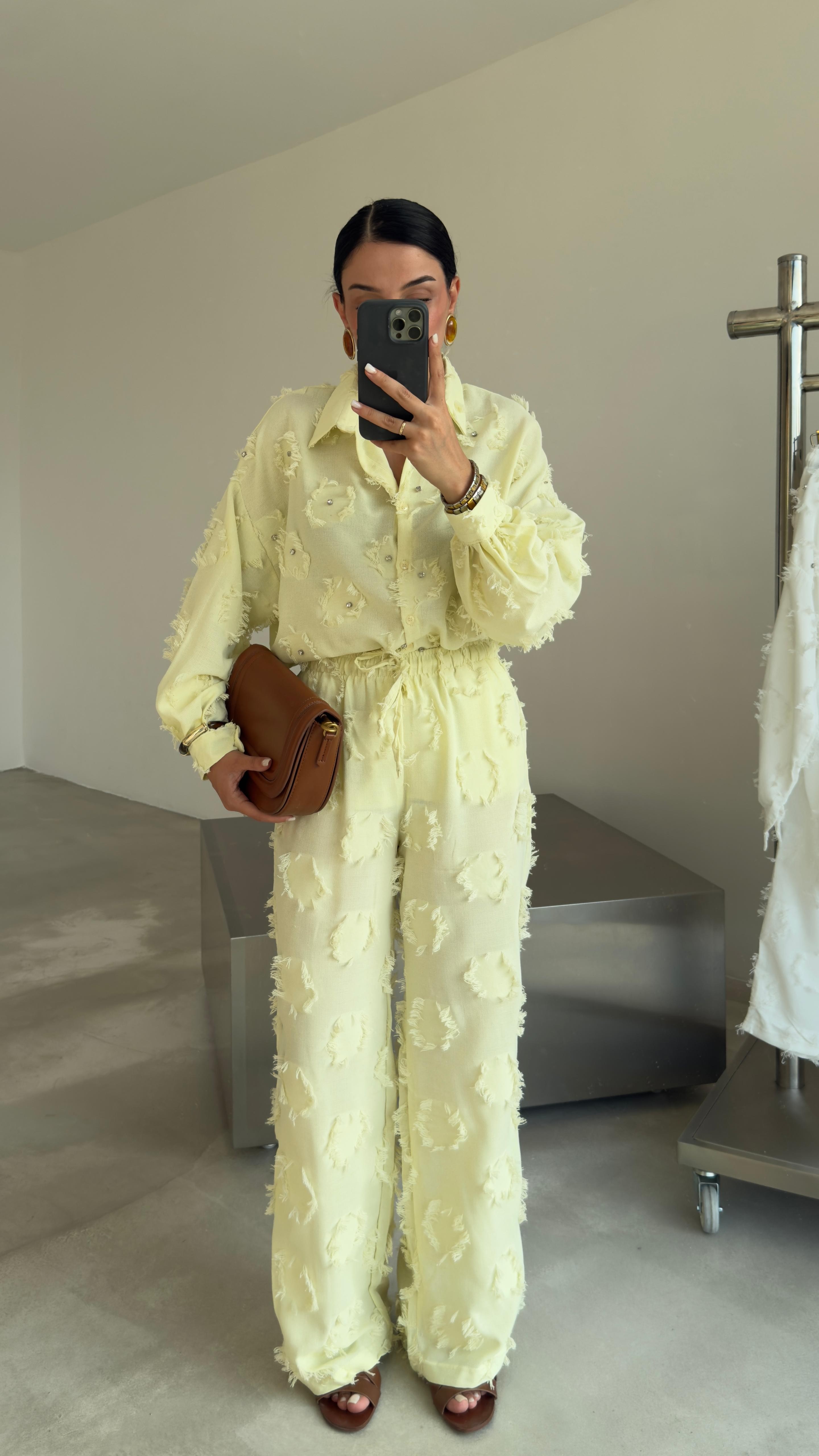 Püskül Detaylı Pantolon (VNT4026)