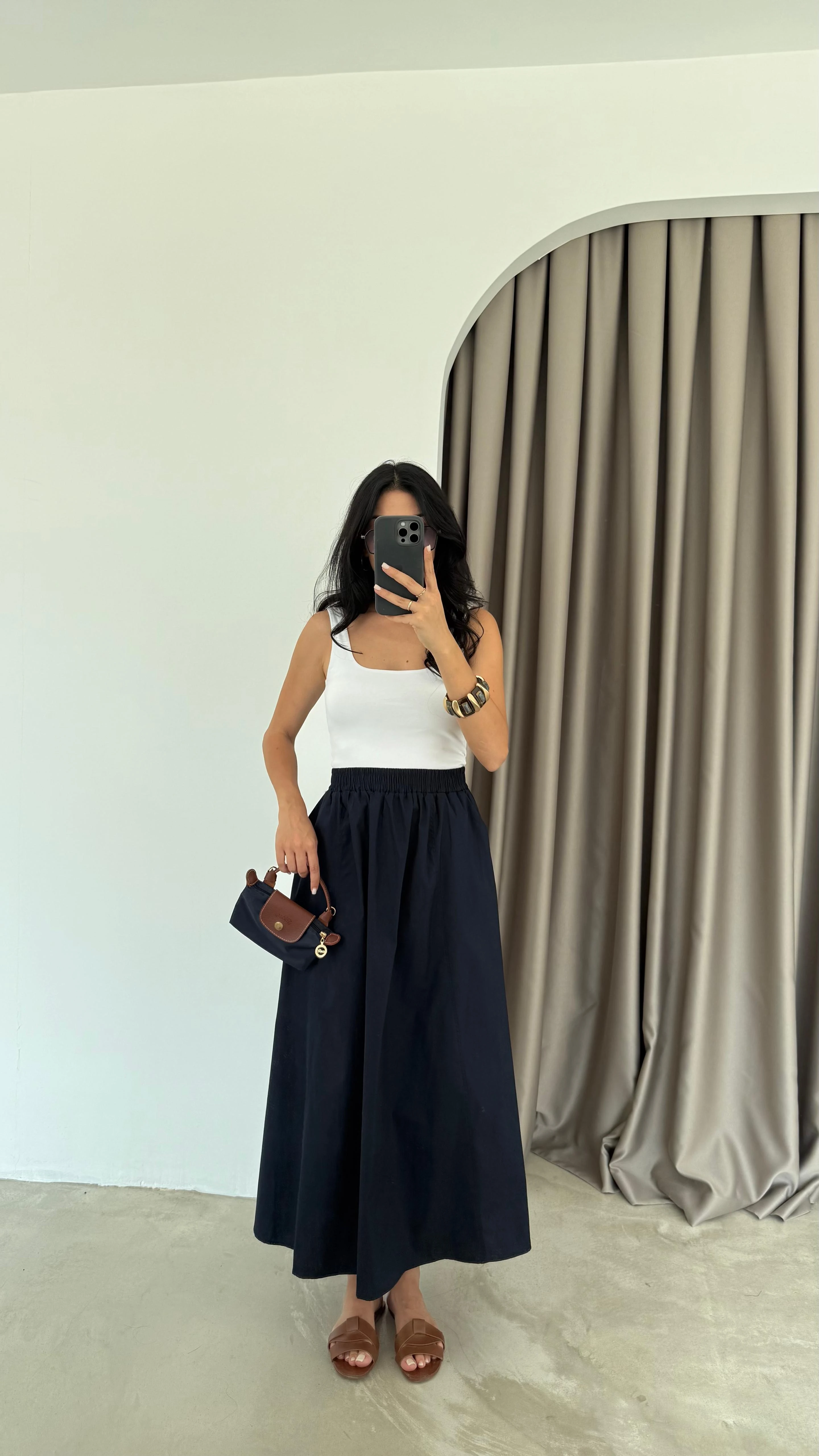 Bel Lastikli Cepli Etek (VNTBP)