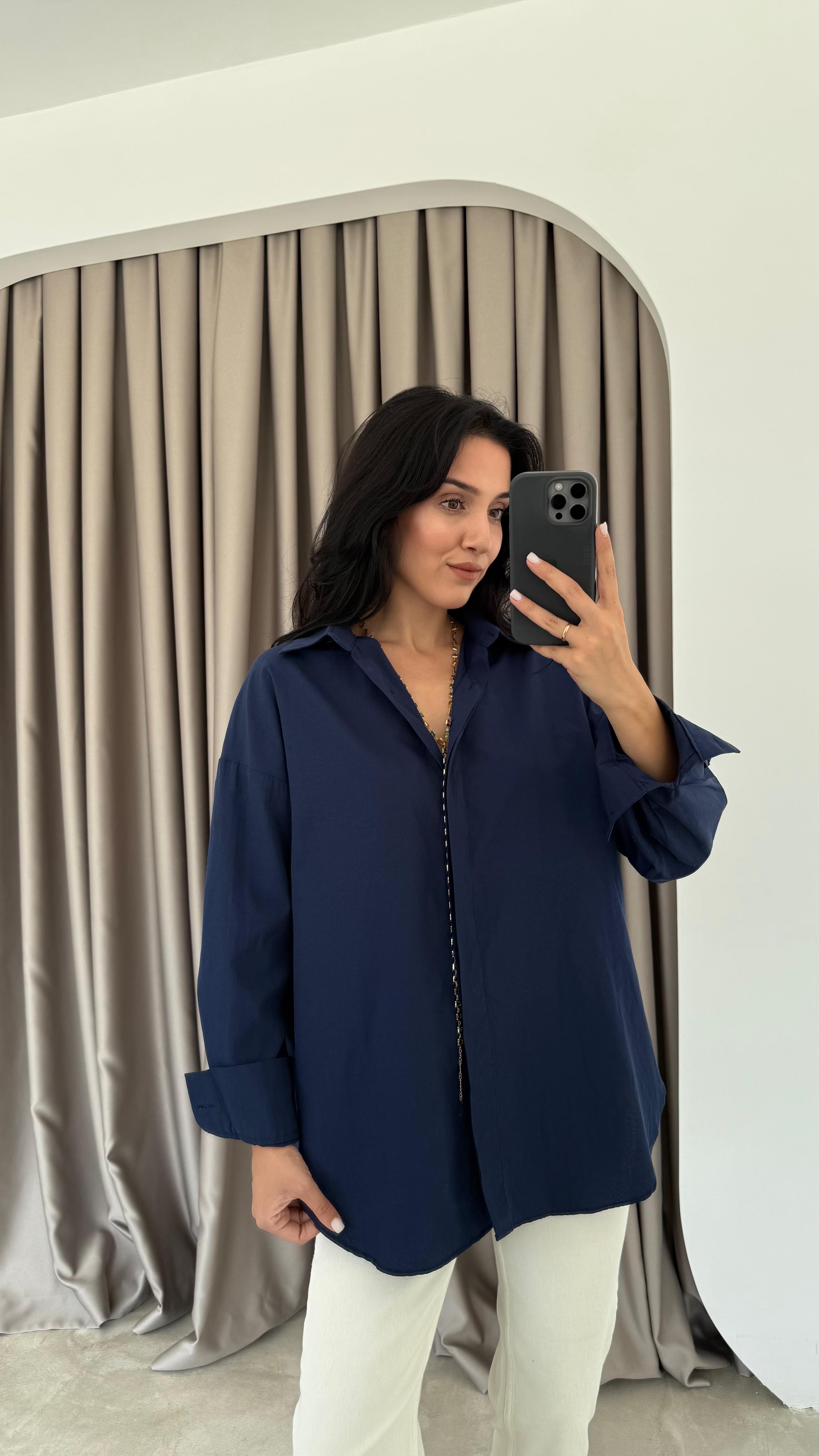 Poplin Kumaş Gömlek(VNTQZ)