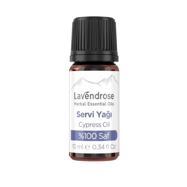 LAVENDROSE Servi Yağı 10 ml %100 Saf 