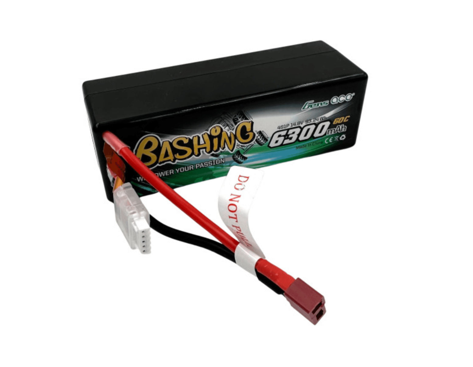 Gens Ace 4s 14.8v 6300mAh 60C Hardcase Lipo Batarya