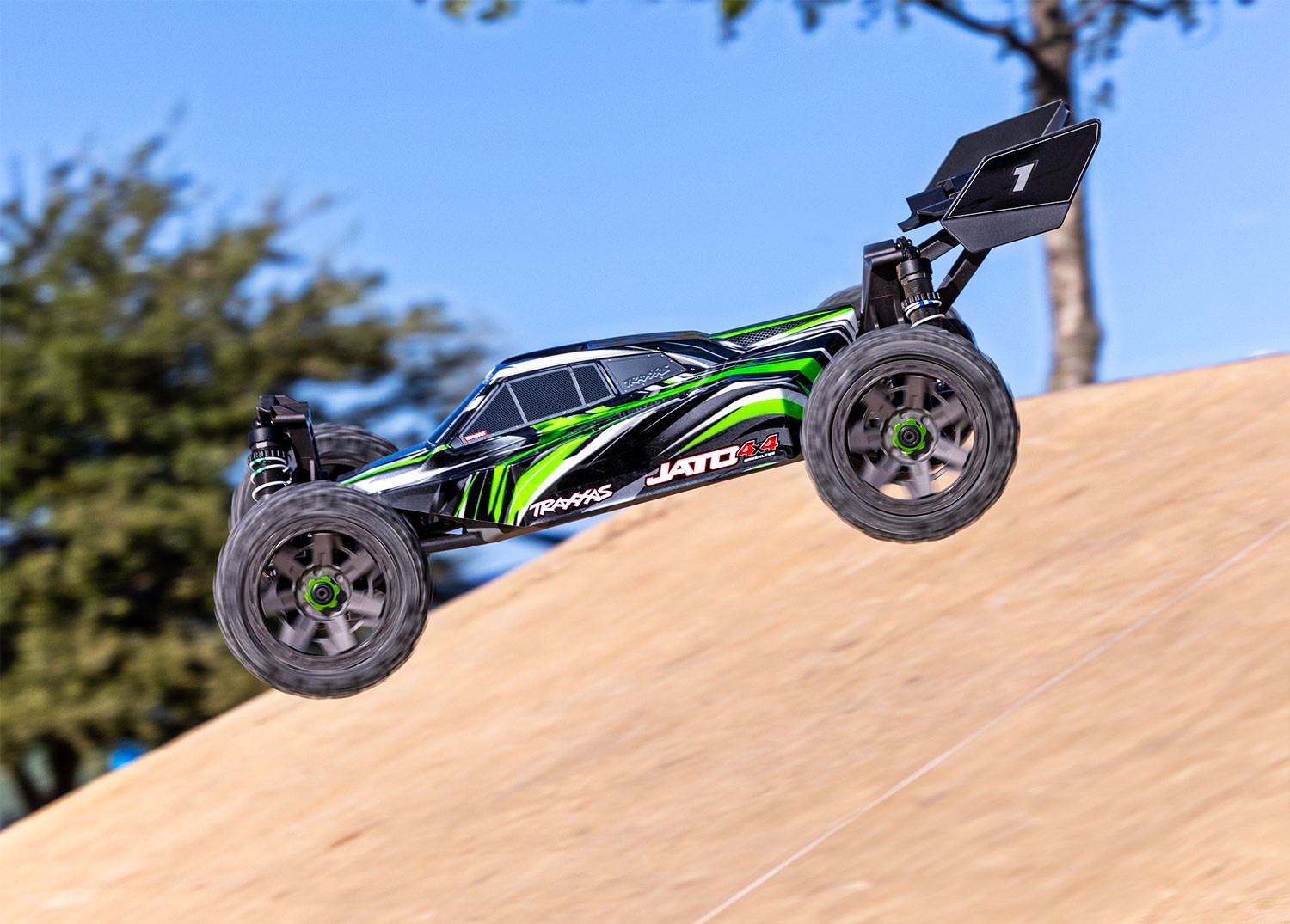 Traxxas Jato ® 4X4 Brushless BL-2s 1/8 4WD Race Buggy